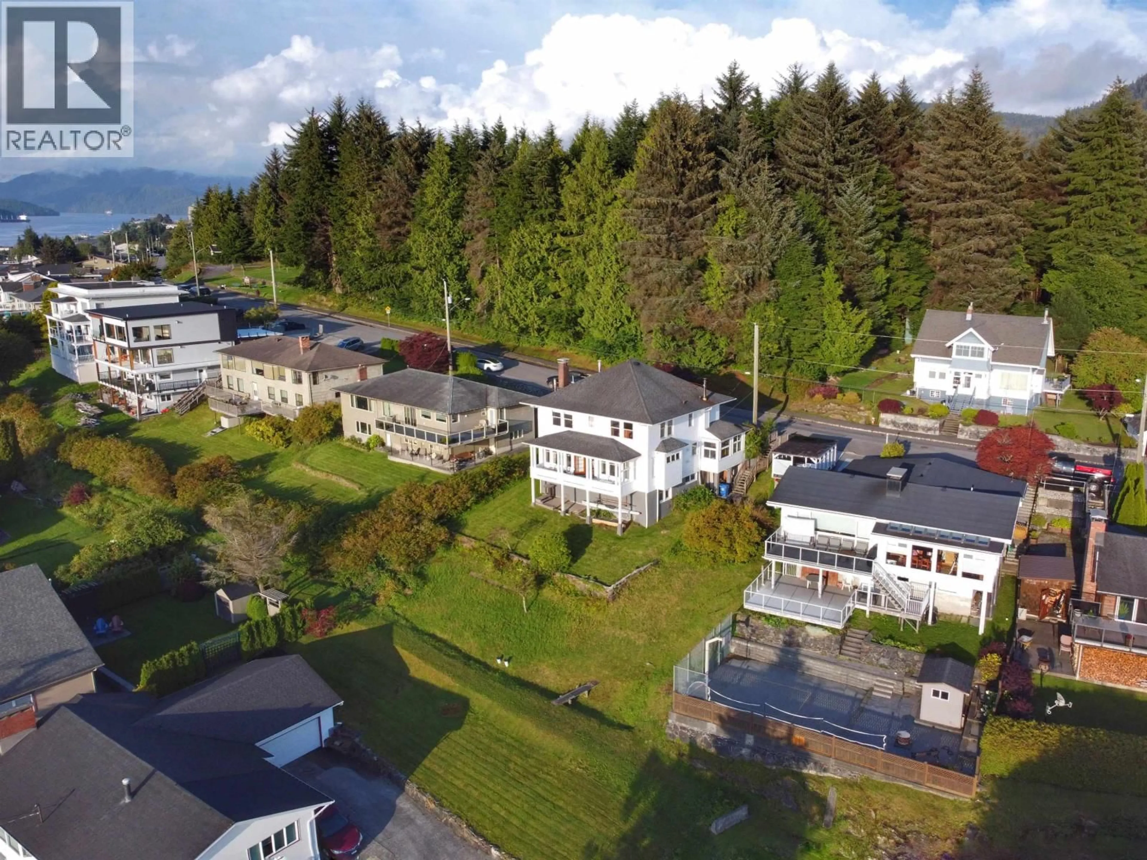 A pic from outside/outdoor area/front of a property/back of a property/a pic from drone, mountain view for 2150 ATLIN AVENUE, Prince Rupert British Columbia V8J1G1