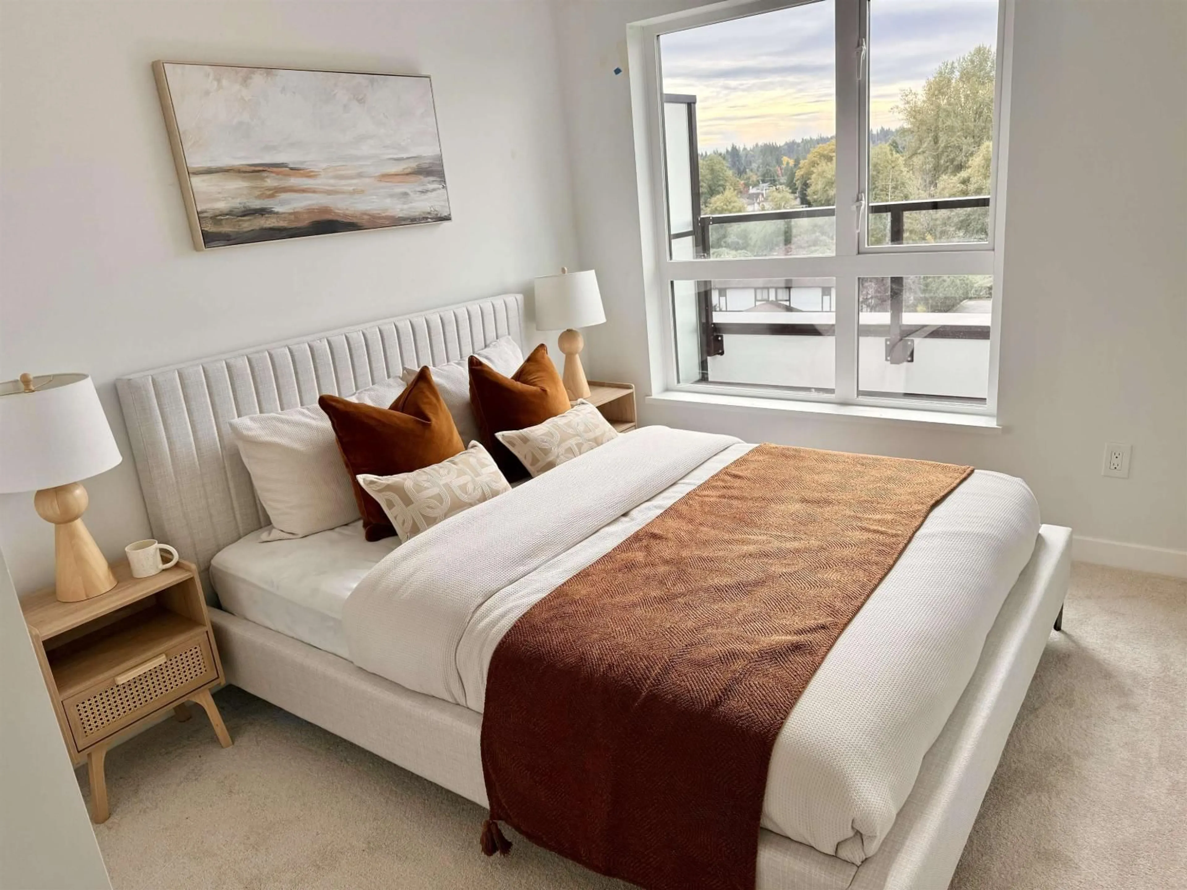 Bedroom with bed, unknown for 301 - 5398 207 STREET, Surrey British Columbia V3A2G1
