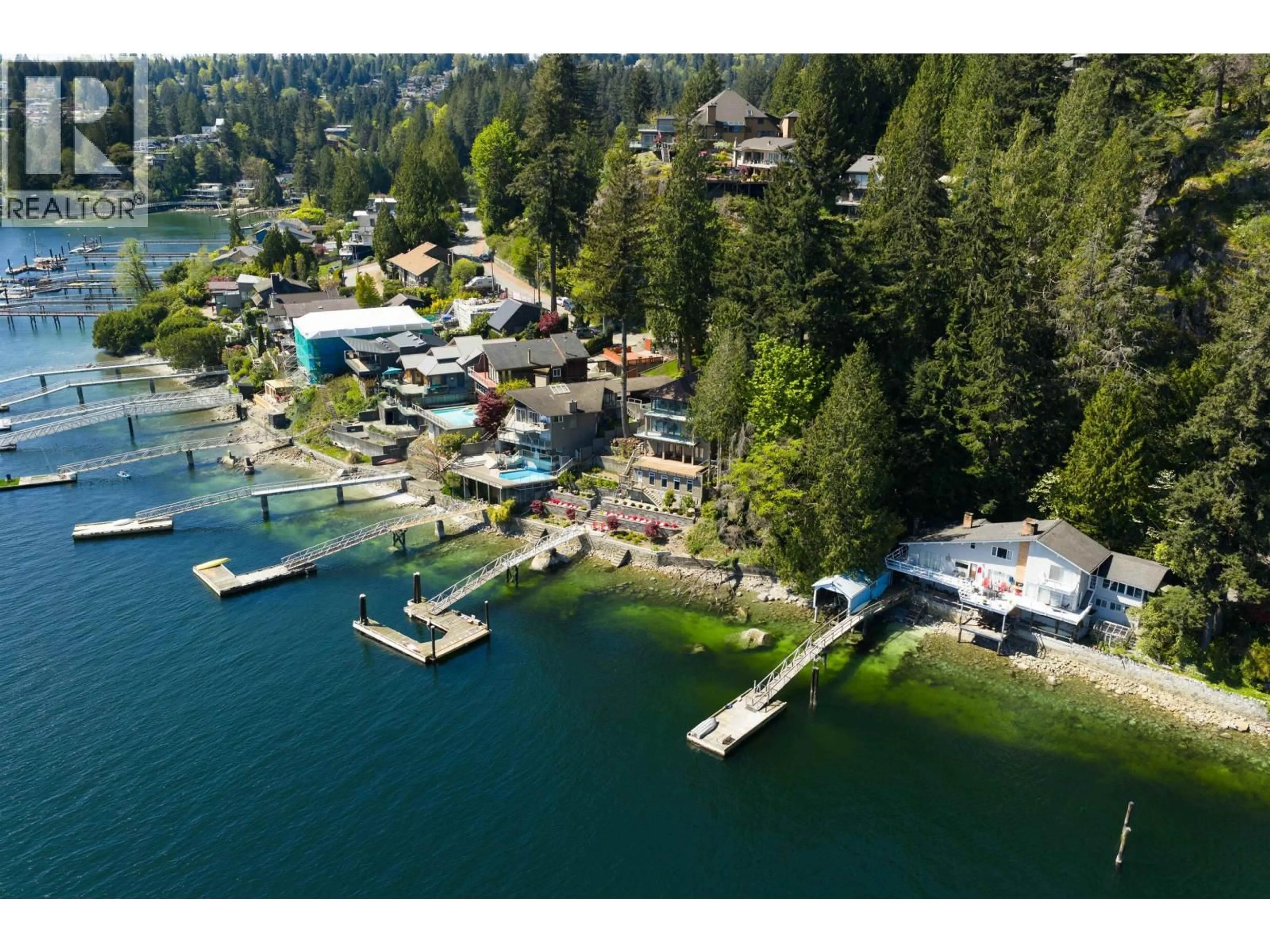 A pic from outside/outdoor area/front of a property/back of a property/a pic from drone, water/lake/river/ocean view for 4793 STRATHCONA ROAD, North Vancouver British Columbia V7G1G9