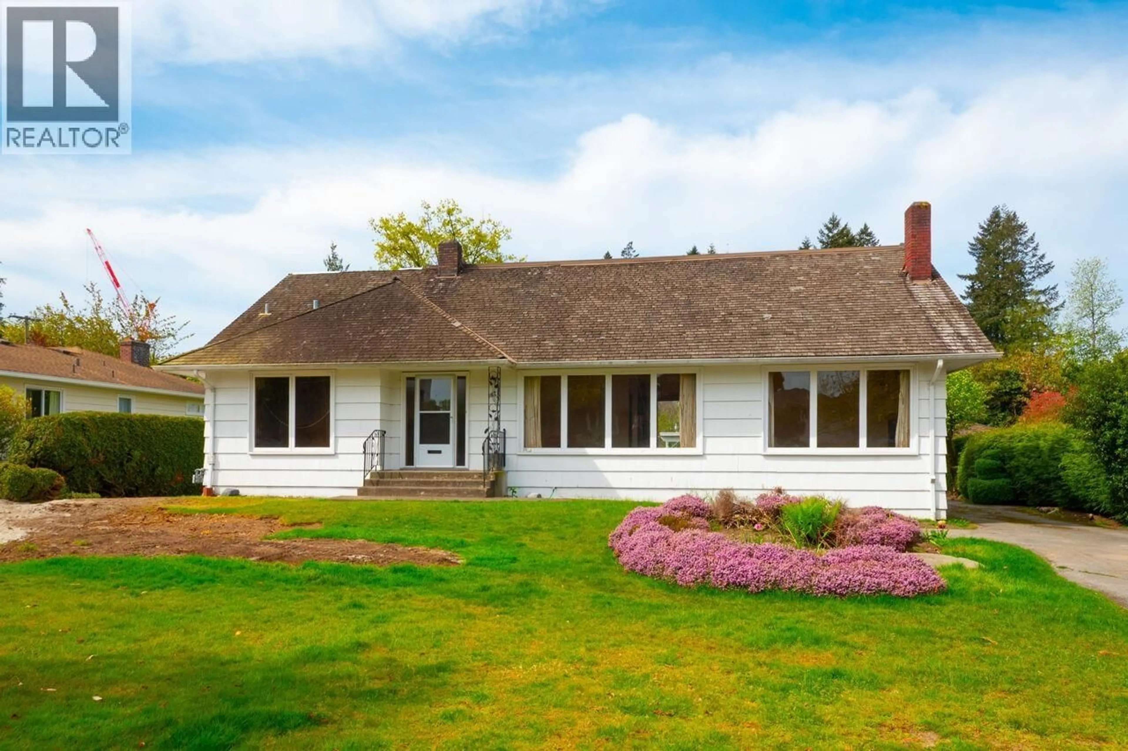 Home with vinyl exterior material, street for 1871 ALLISON ROAD, Vancouver British Columbia V6T1T1