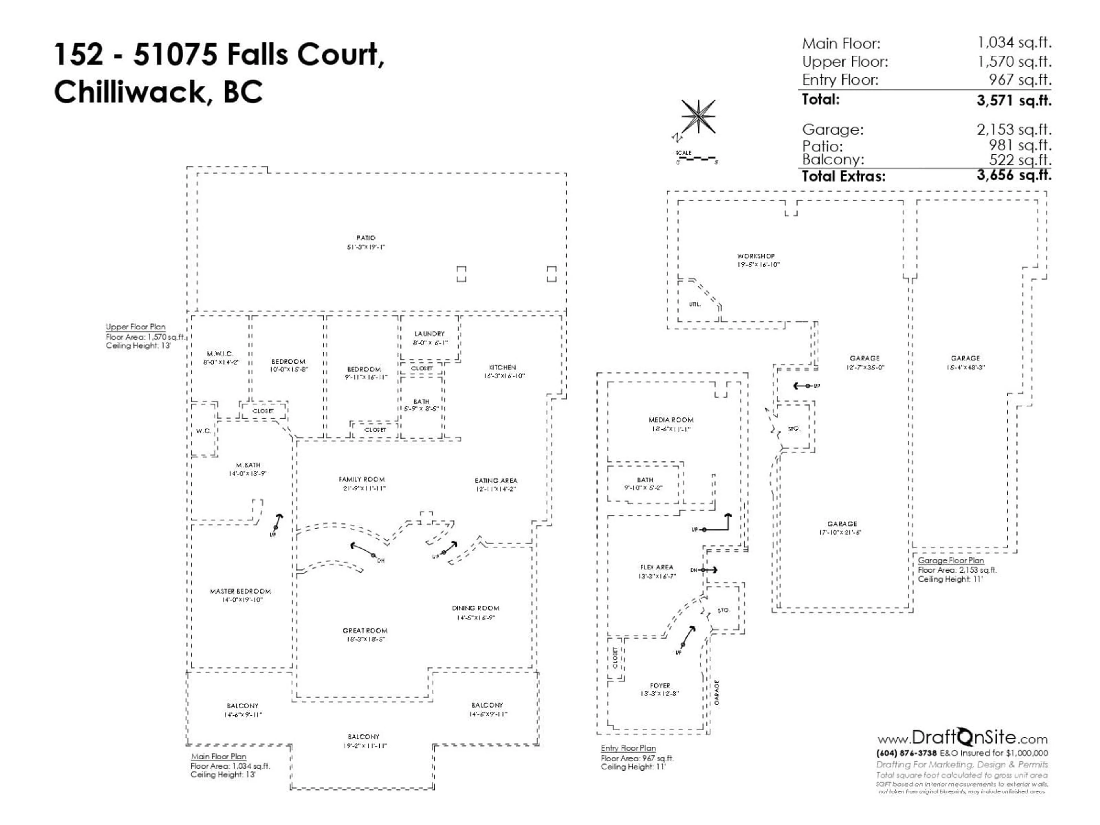 Floor plan for 152 - 51075 FALLS COURT, Chilliwack British Columbia V4Z1K7