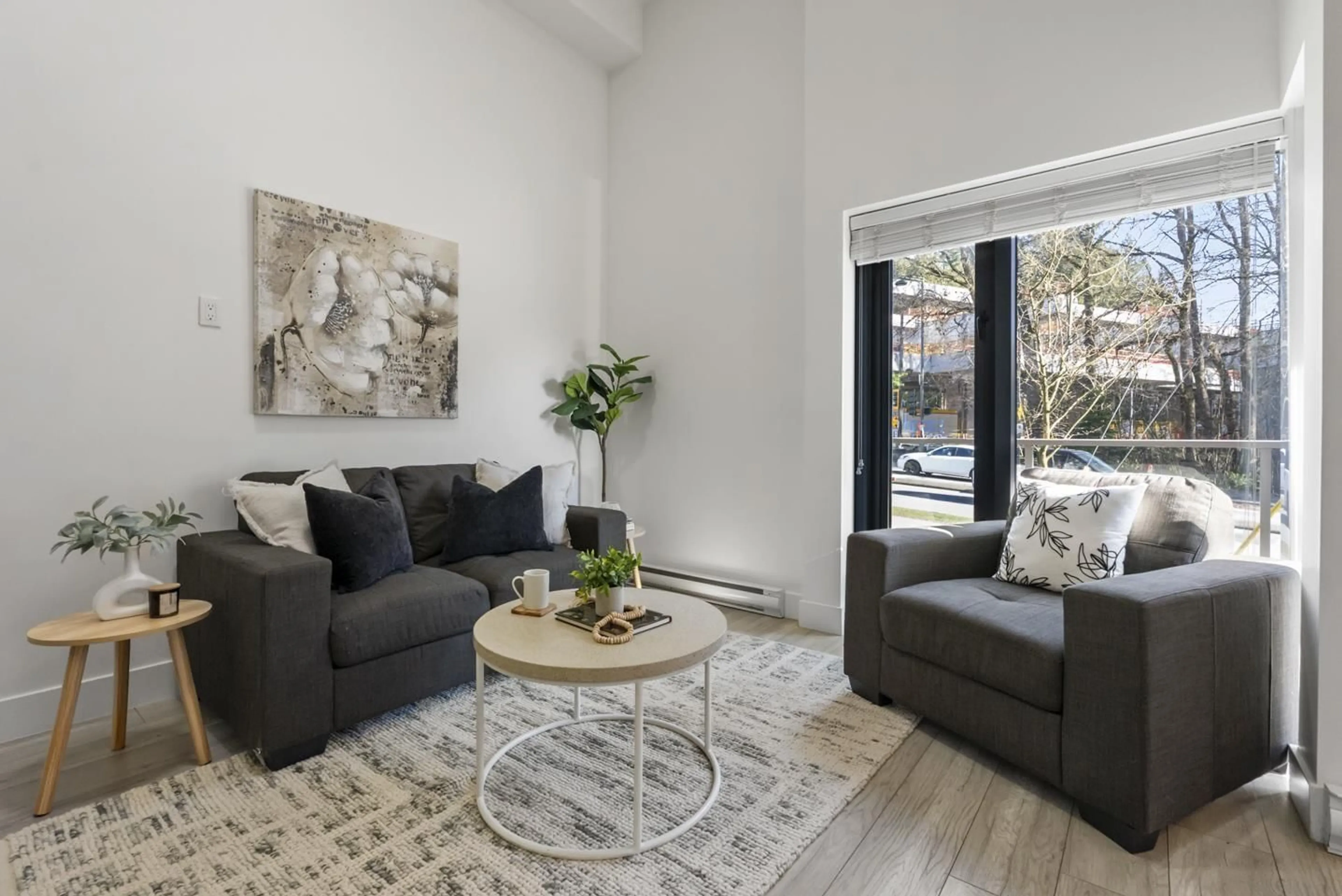 Living room with furniture, unknown for 108 - 13978 FRASER HIGHWAY, Surrey British Columbia V3T0P2