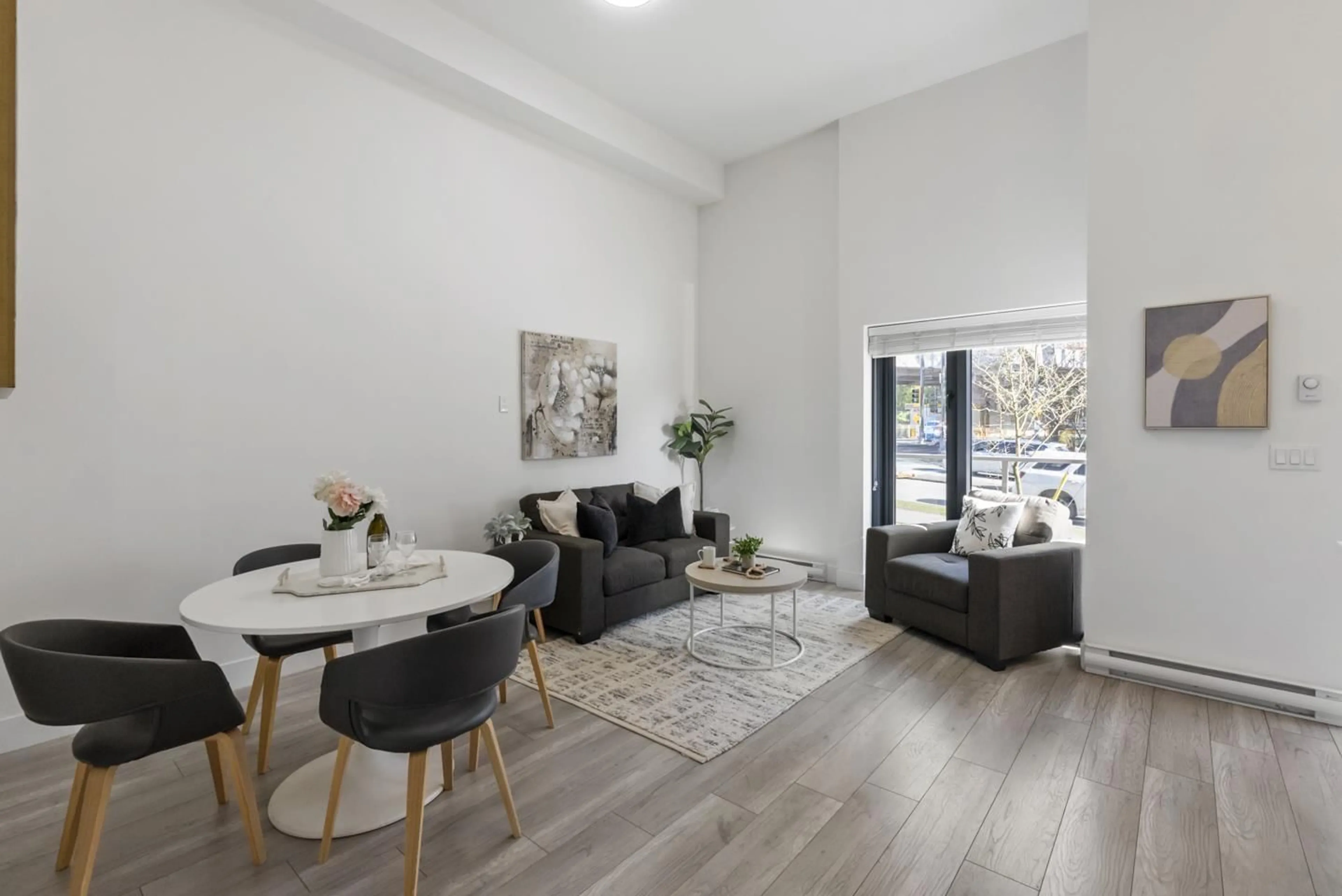 Living room with furniture, unknown for 108 - 13978 FRASER HIGHWAY, Surrey British Columbia V3T0P2