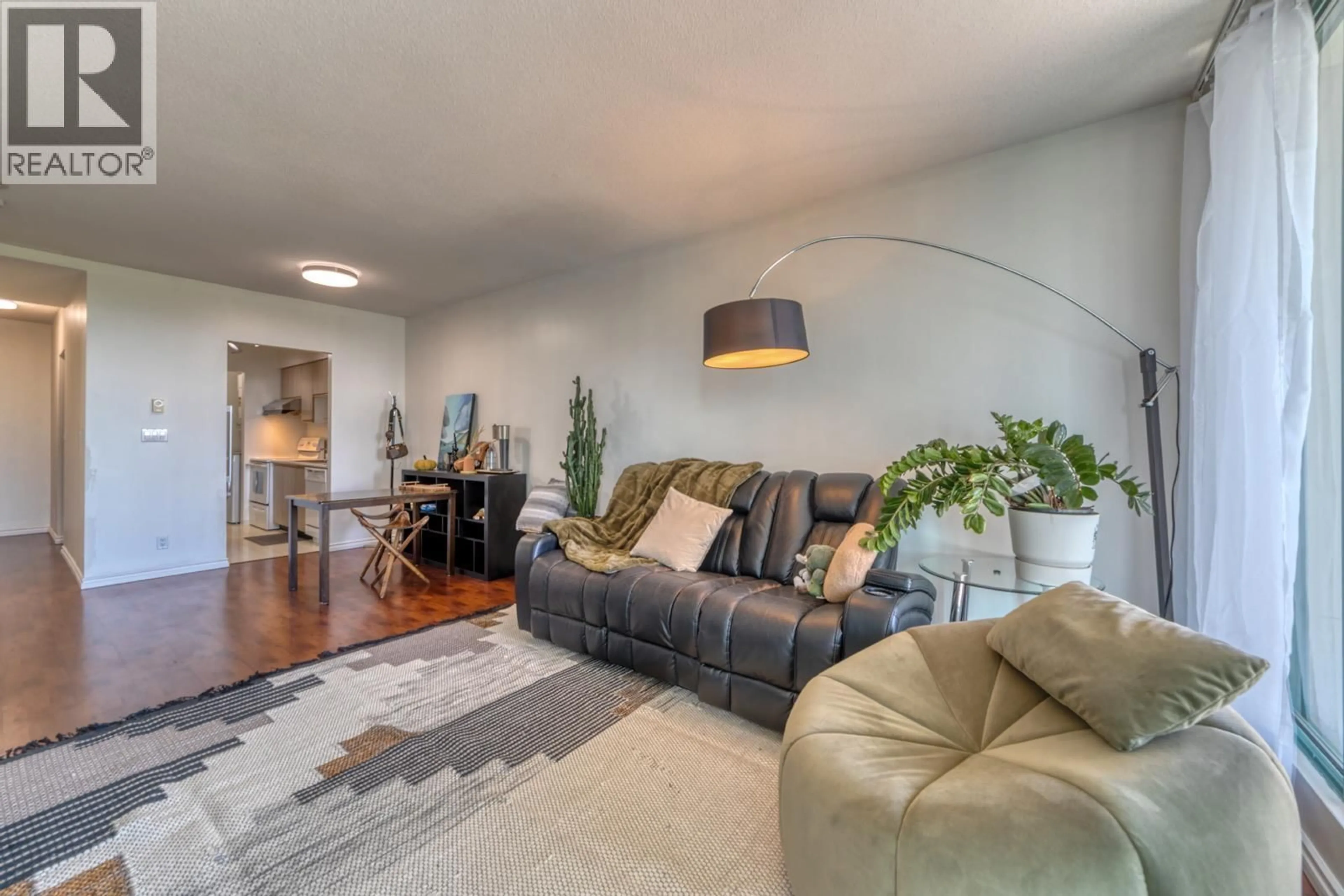 Living room with furniture, unknown for 701 - 8851 LANSDOWNE ROAD, Richmond British Columbia V6X3X7