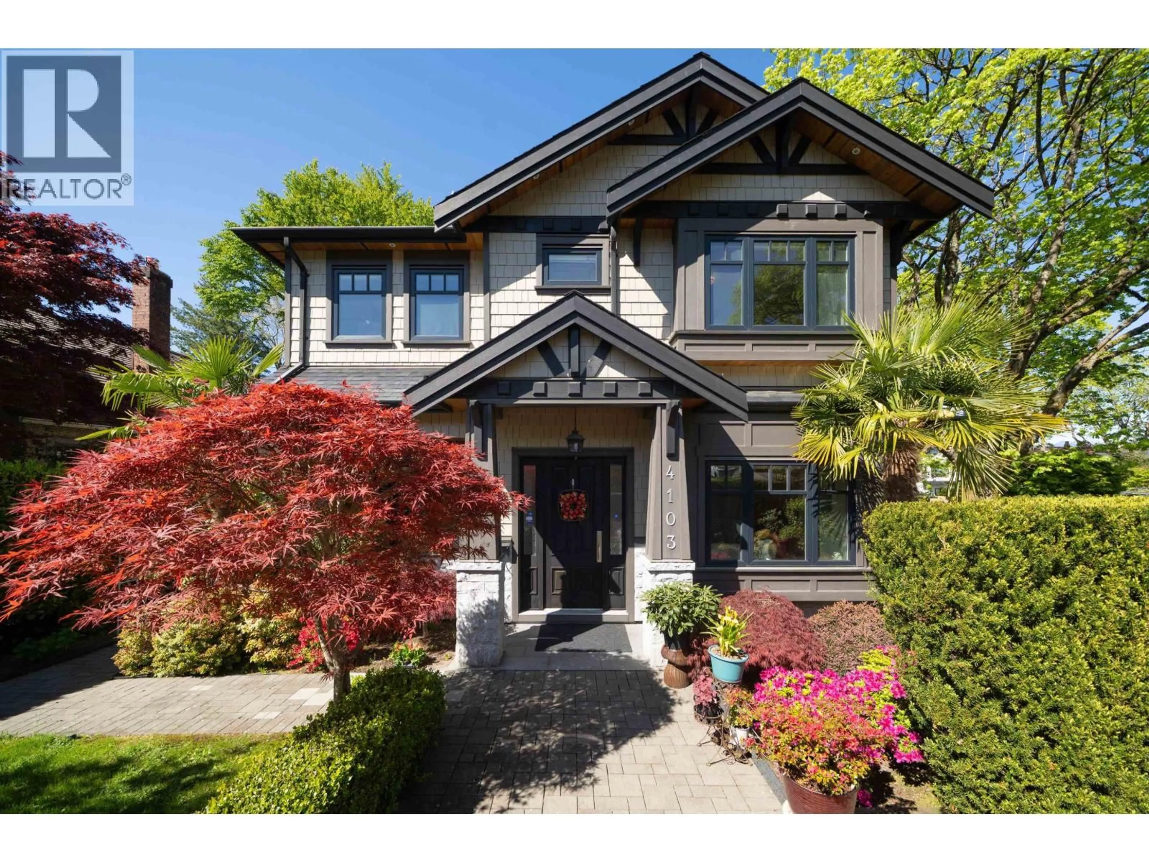 Home with brick exterior material, street for 4103 11TH AVENUE, Vancouver British Columbia V6R2L5
