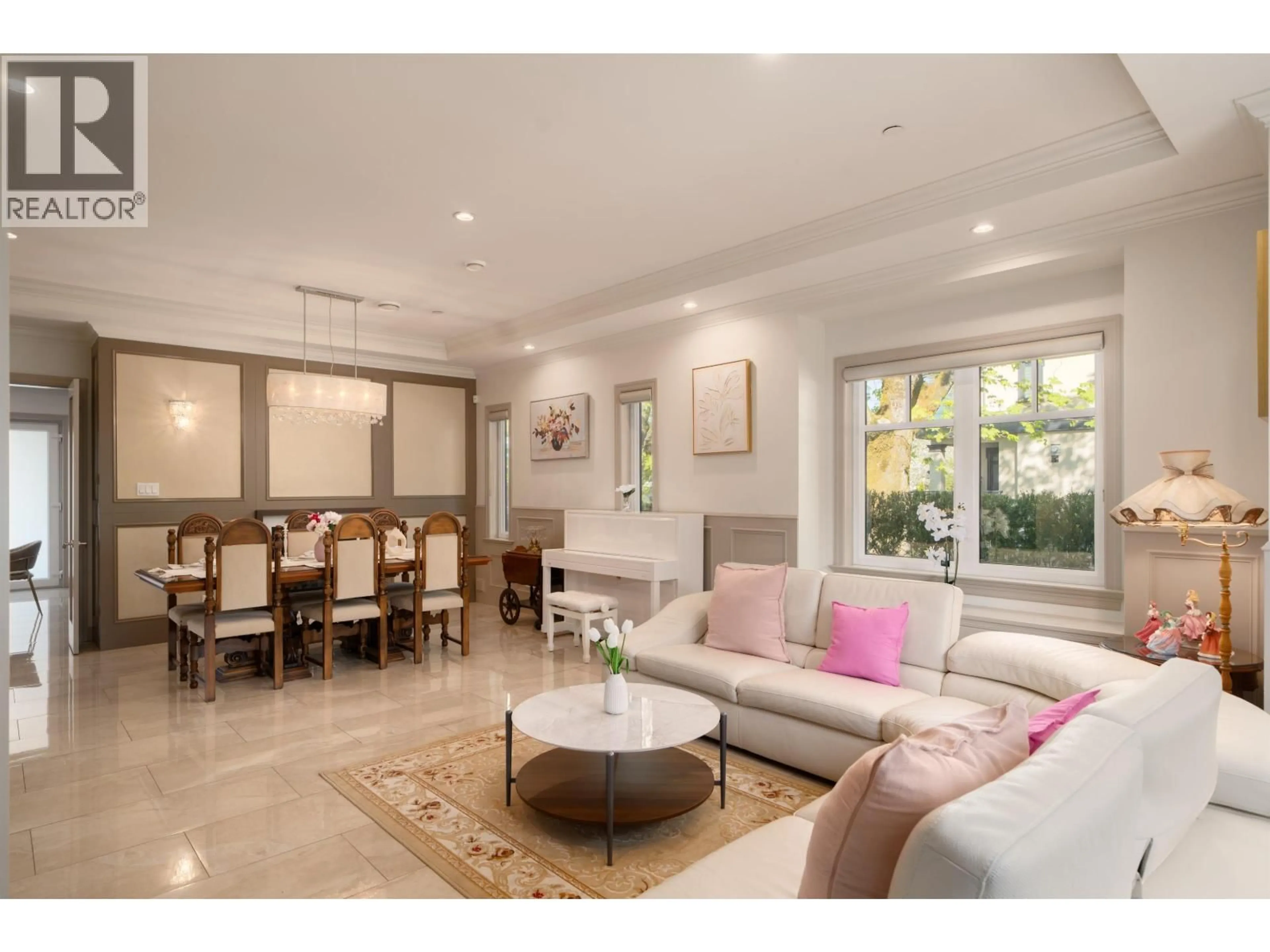Living room with furniture, ceramic/tile floor for 4103 11TH AVENUE, Vancouver British Columbia V6R2L5