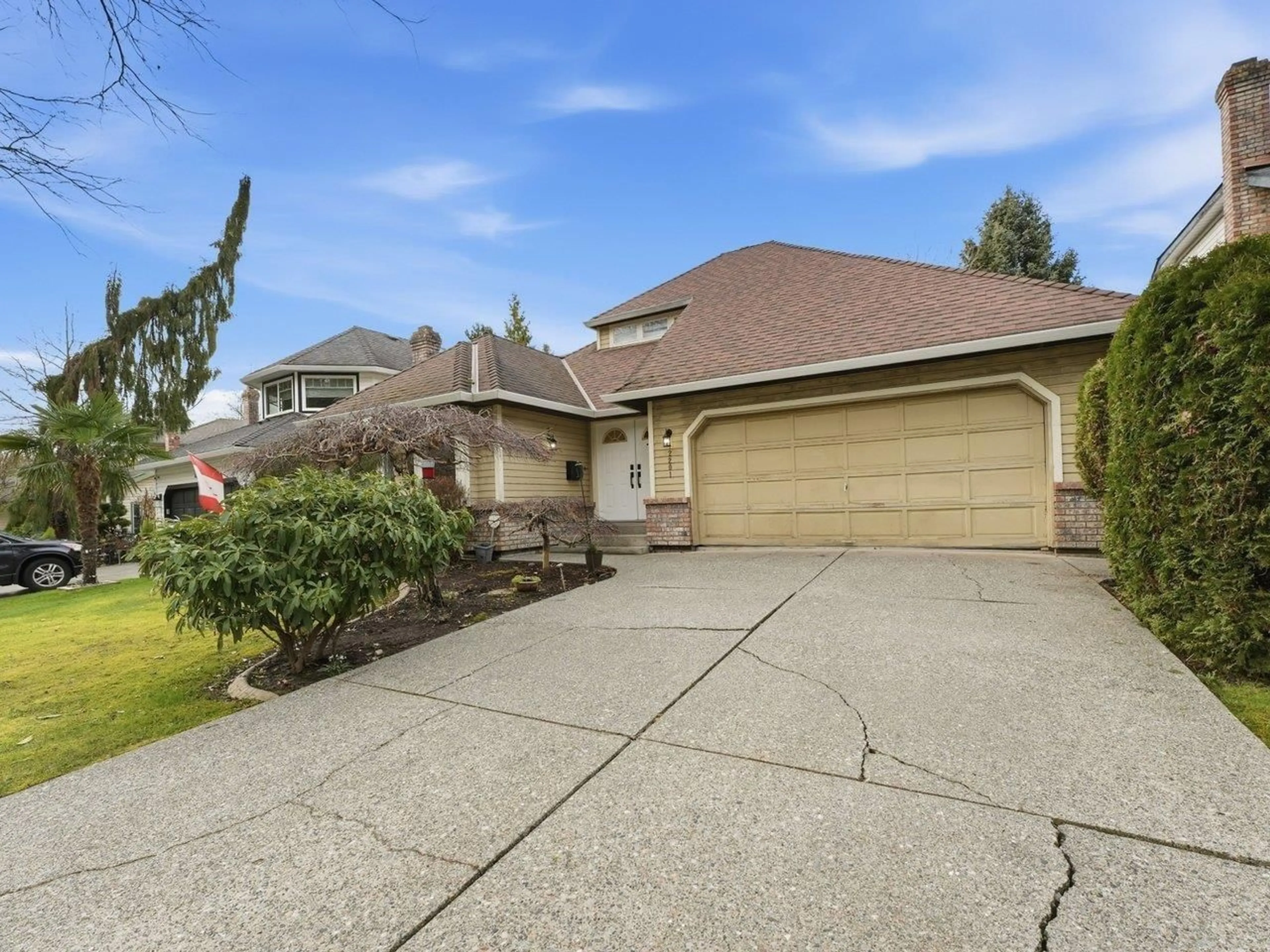 Home with vinyl exterior material, street for 12201 NORTHPARK CRESCENT, Surrey British Columbia V3X2B2