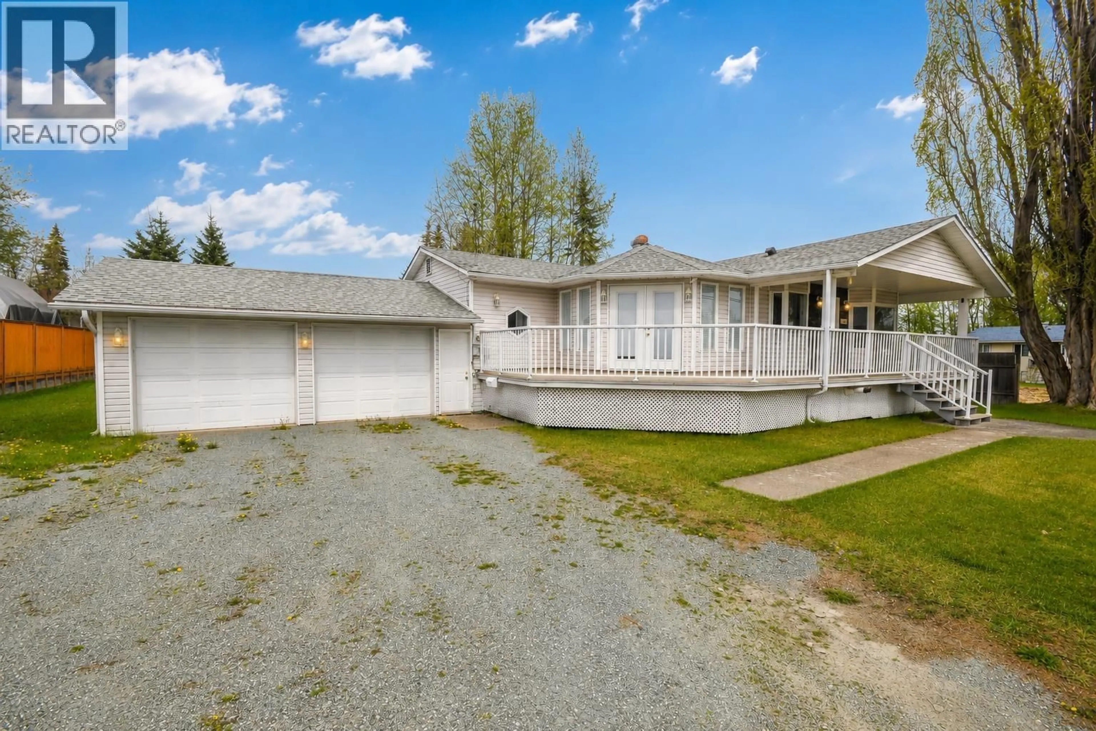 A pic from outside/outdoor area/front of a property/back of a property/a pic from drone, street for 4090 WEISBROD ROAD, Prince George British Columbia V2K2S5