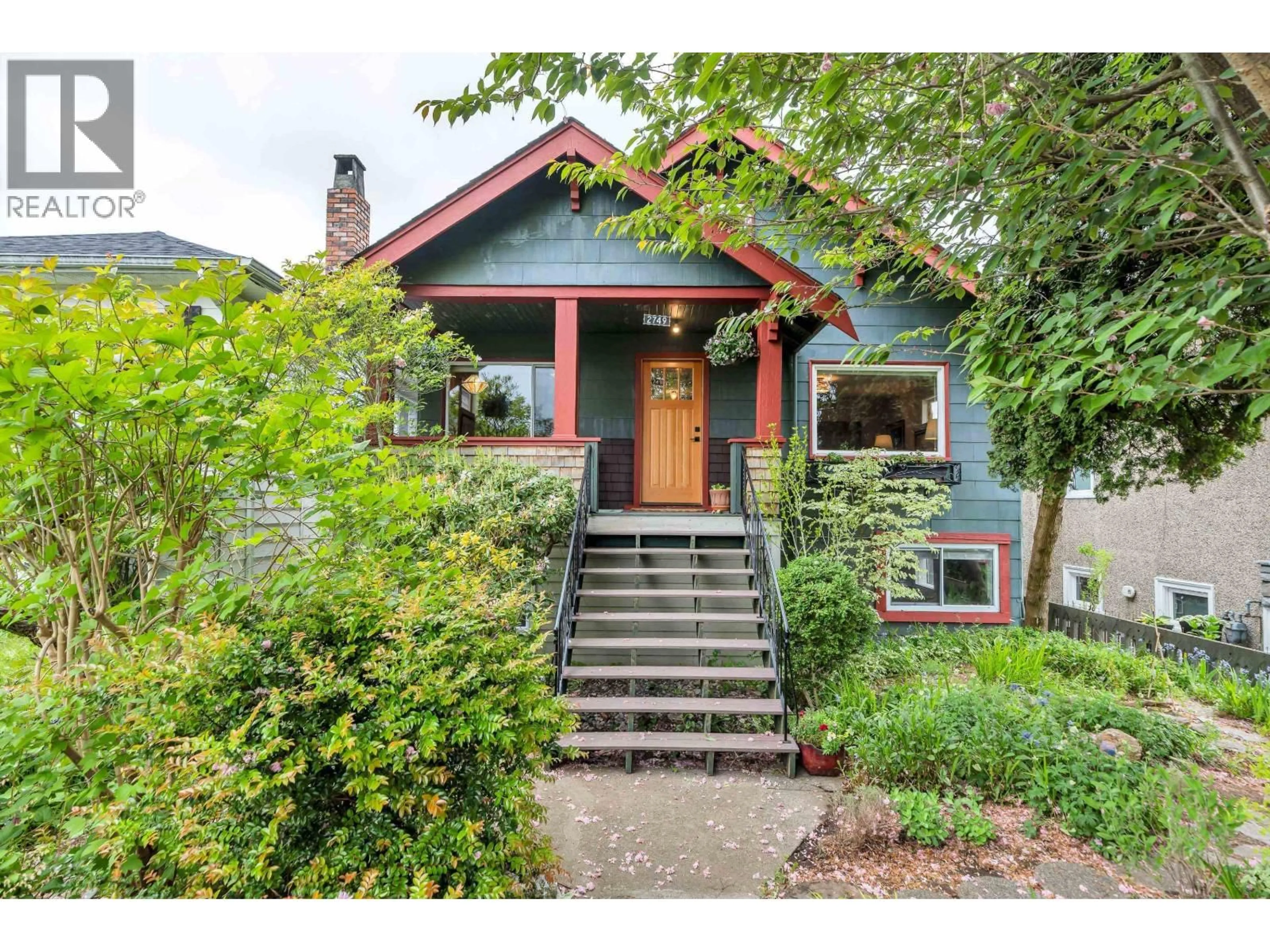 Home with brick exterior material, street for 2749 TRIUMPH STREET, Vancouver British Columbia V5K1T3