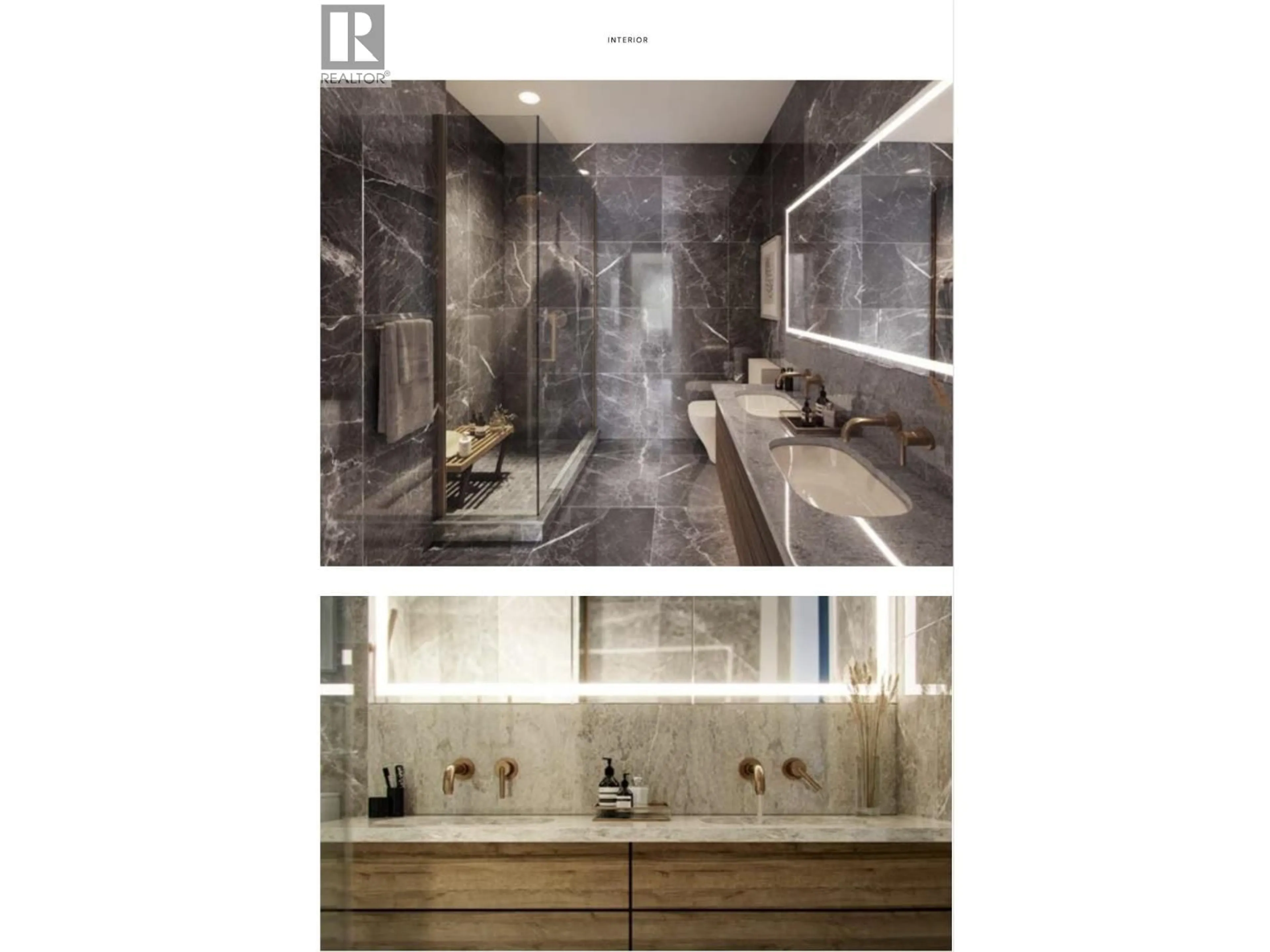 Contemporary bathroom, ceramic/tile floor for 208 - 6818 ASH STREET, Vancouver British Columbia V6P3K4