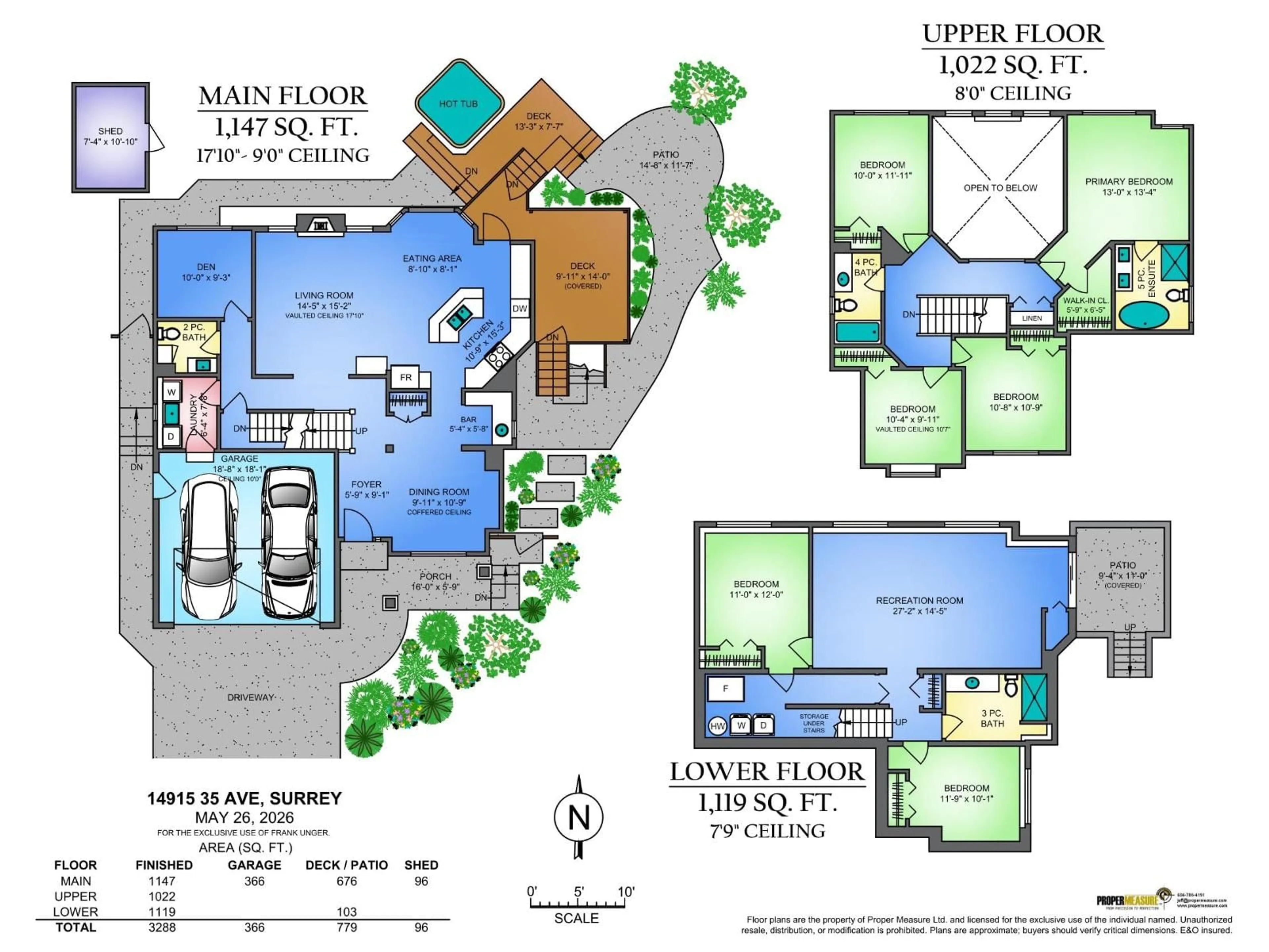 Floor plan for 14915 35 AVENUE, Surrey British Columbia V3S0T4