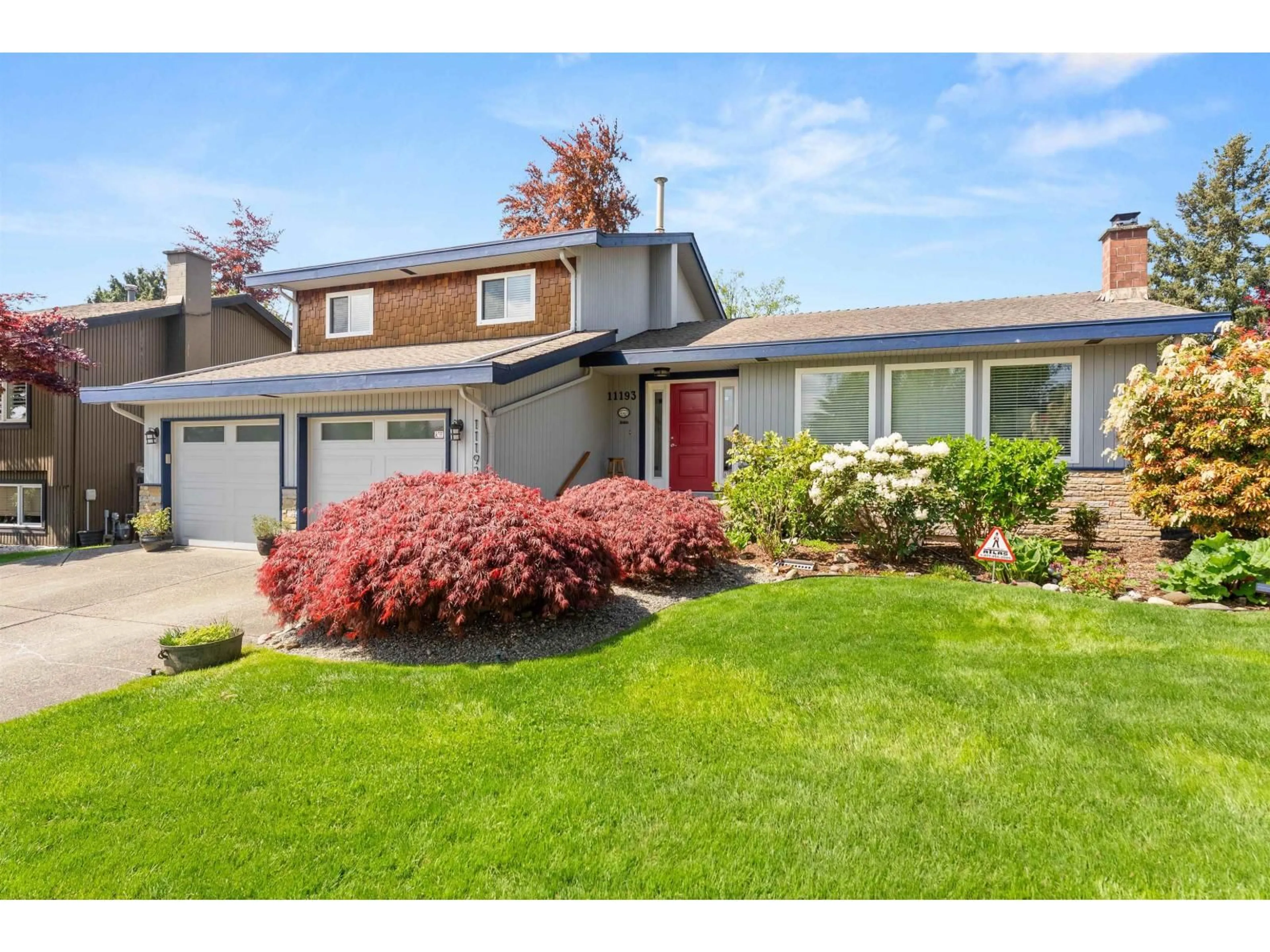 Home with vinyl exterior material, street for 11193 SCARBOROUGH DRIVE, Delta British Columbia V4C7S1