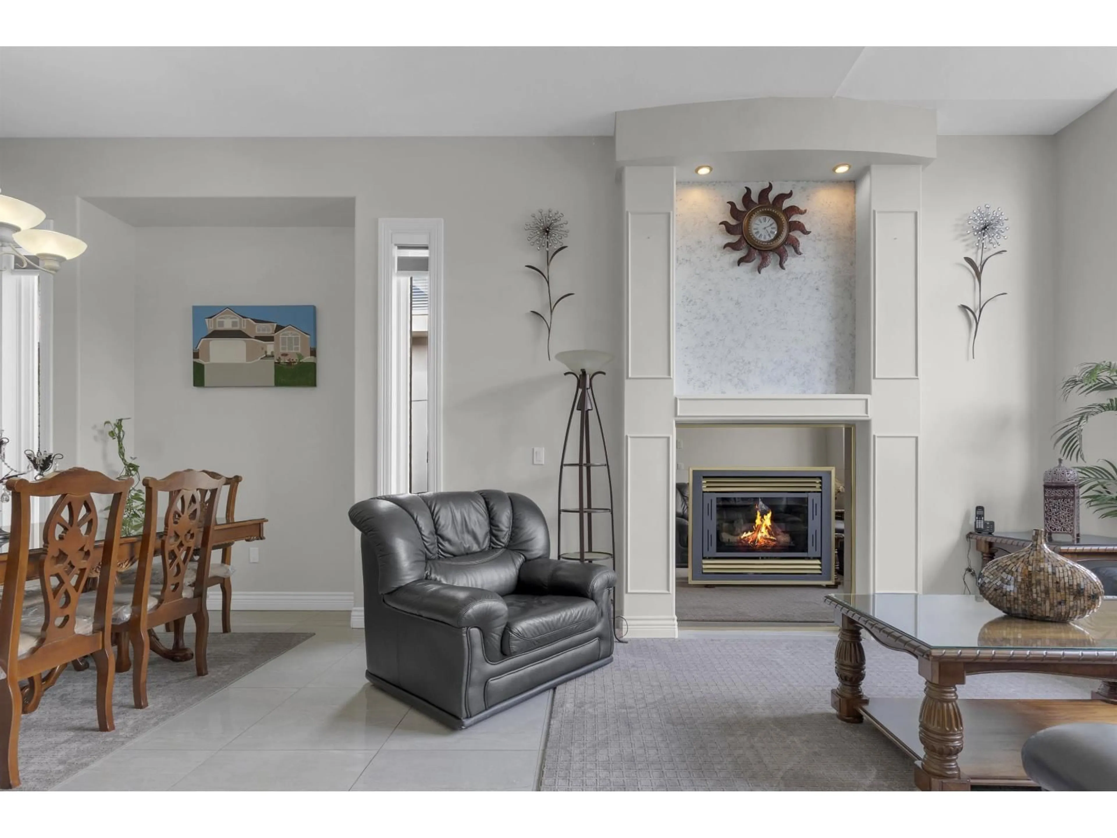 Living room with furniture, unknown for 8733 162A STREET, Surrey British Columbia V4N1B7