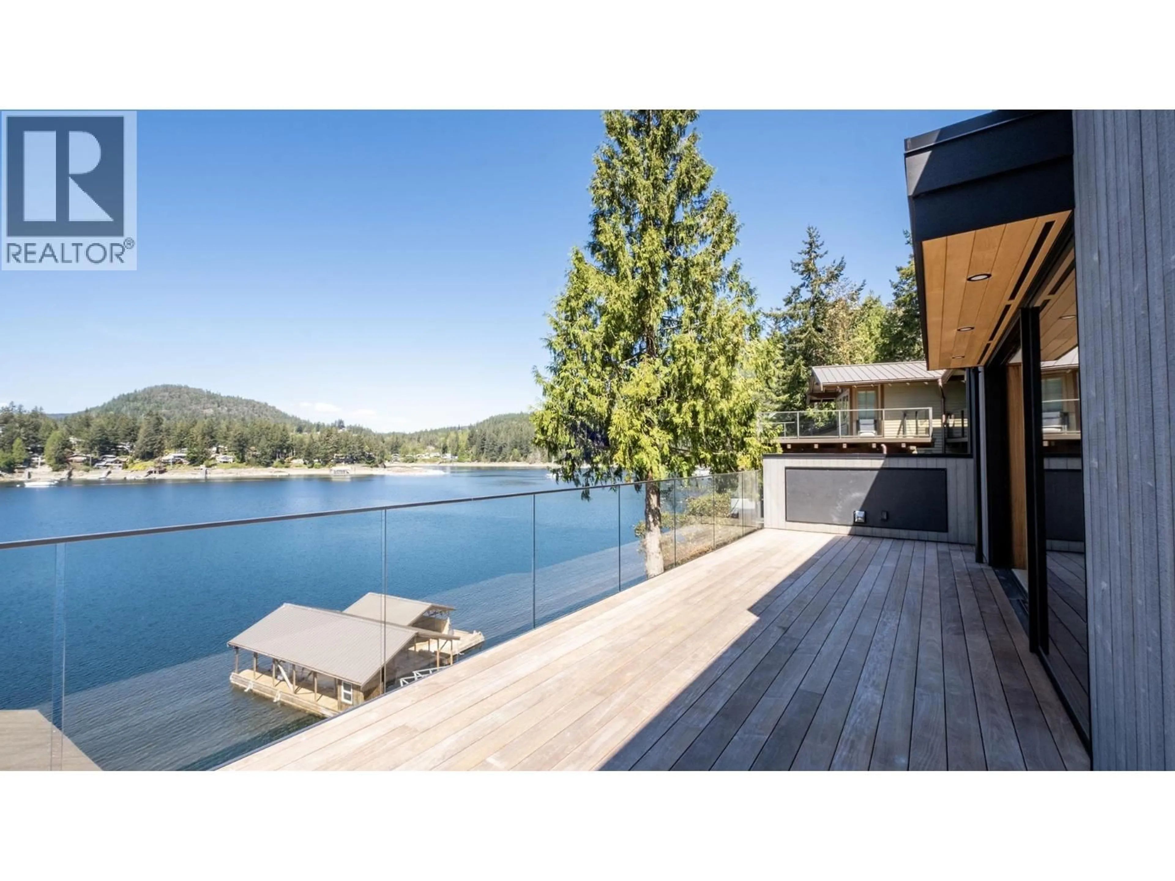 Patio, water/lake/river/ocean view for 4976 JOHNSTONE ROAD, Madeira Park British Columbia V9Y5L9