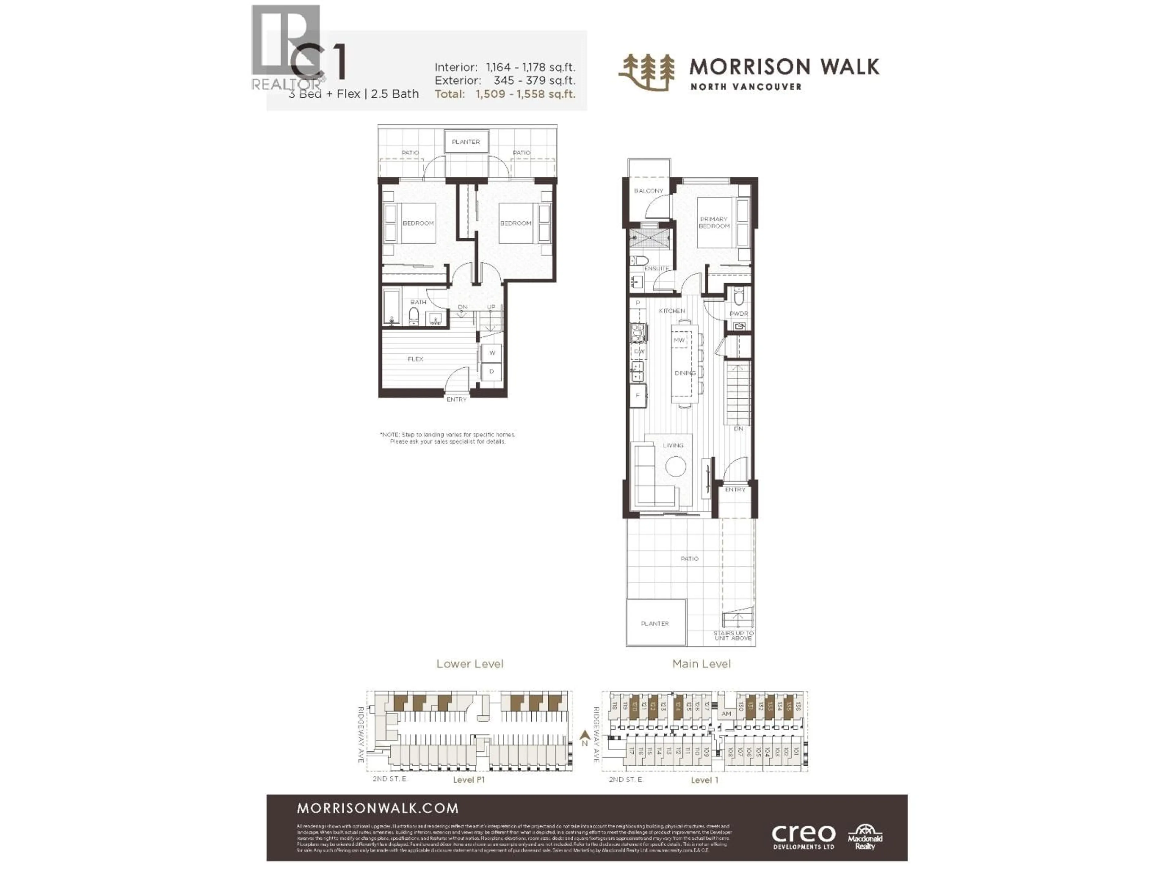 Floor plan for 131 - 602 E 2ND STREET, North Vancouver British Columbia V7L1G7