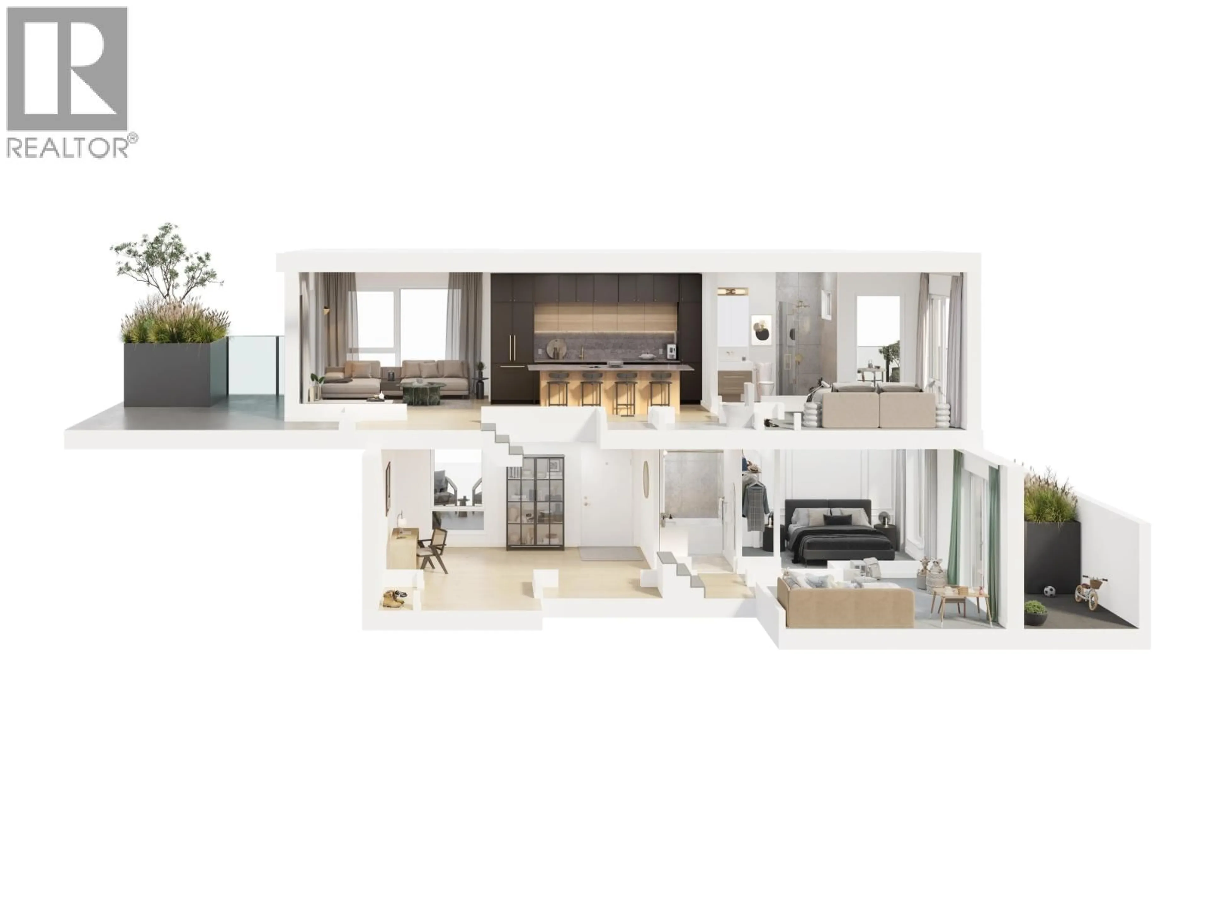 Open concept kitchen, unknown for 131 - 602 E 2ND STREET, North Vancouver British Columbia V7L1G7