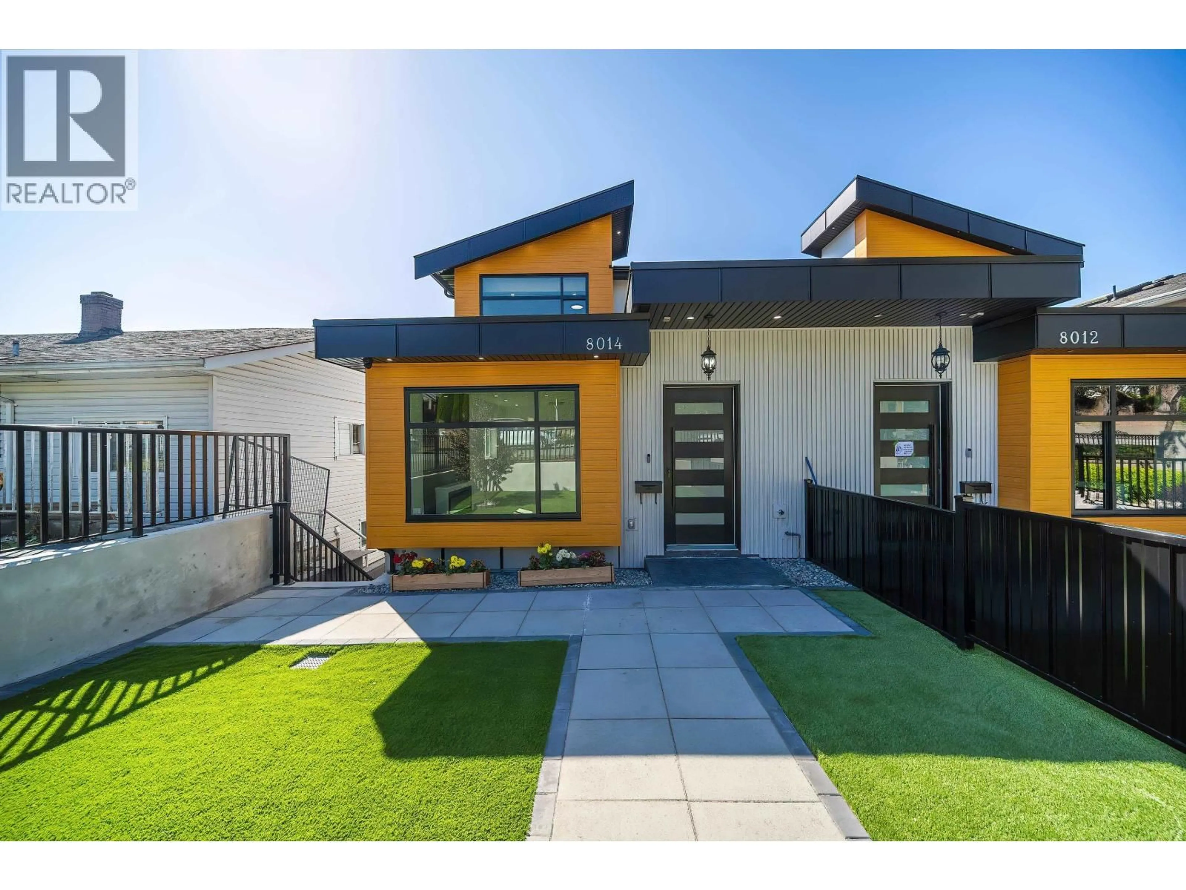 Home with brick exterior material, street for 8012 - 11TH AVE, Burnaby British Columbia V3N2N7