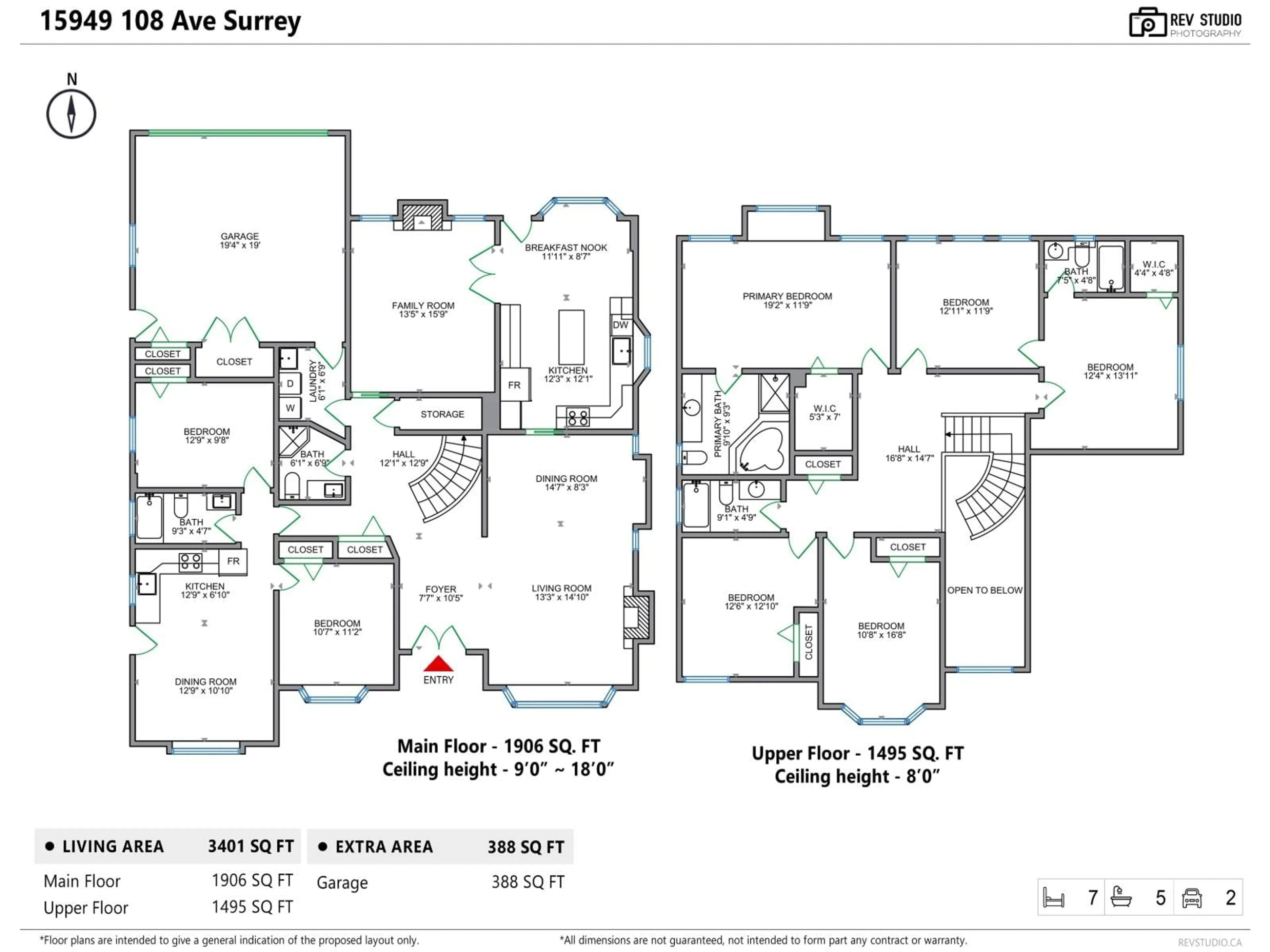 Floor plan for 15949 108 AVENUE, Surrey British Columbia V4N1J6