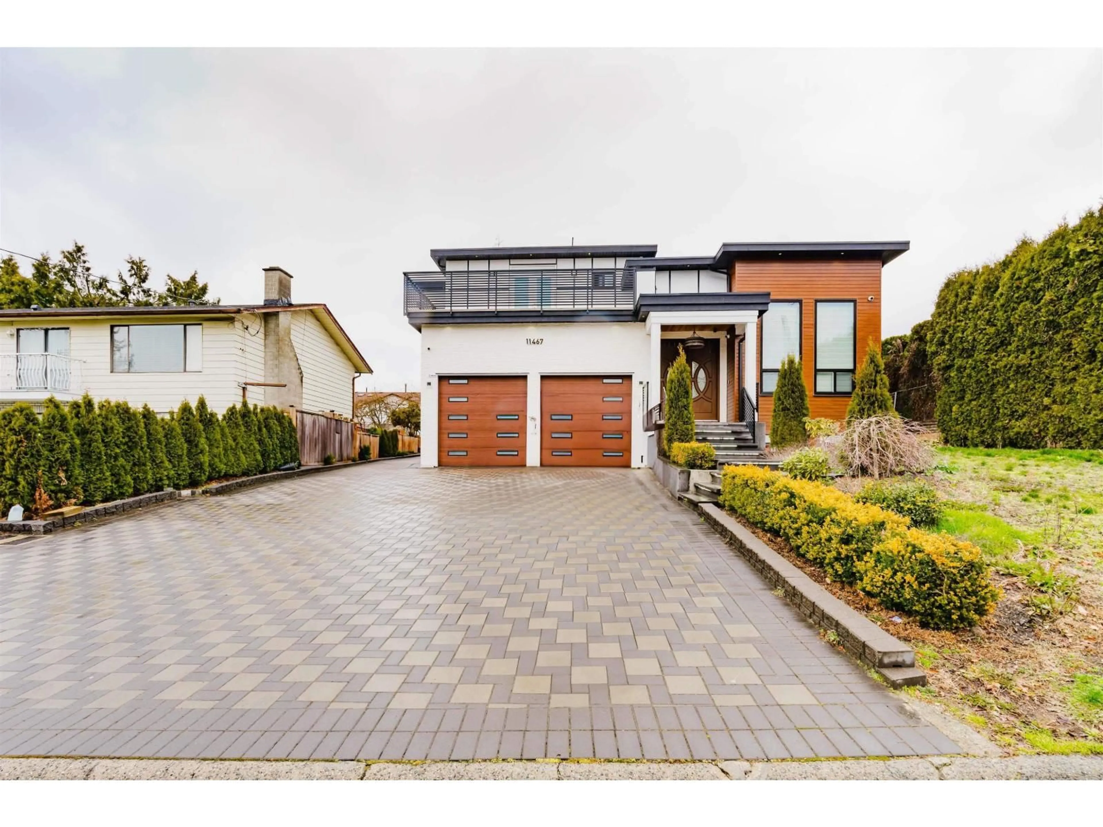 Home with brick exterior material, street for 11467 76A AVENUE, Delta British Columbia V4C1L5