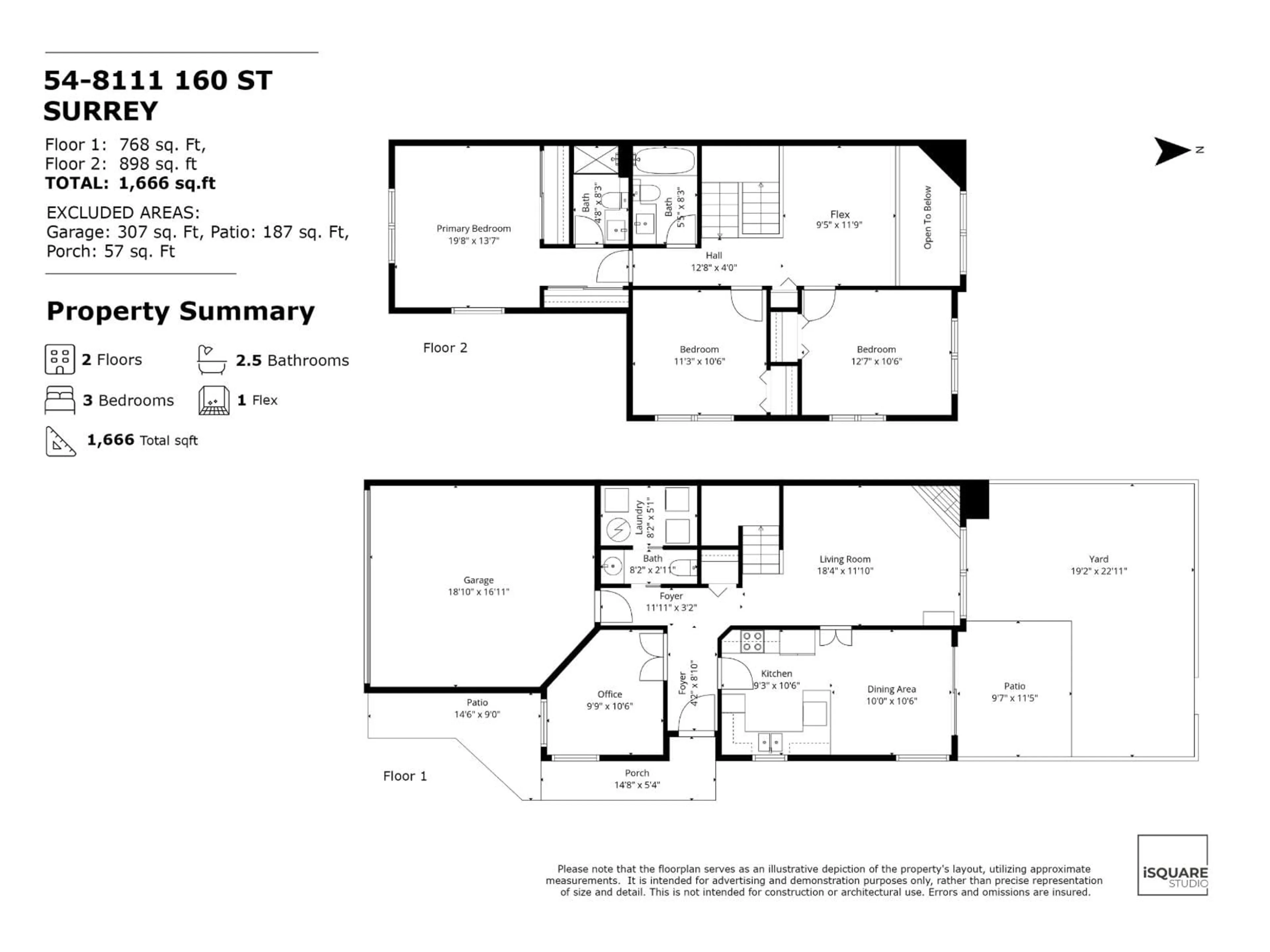 Floor plan for 54 - 8111 160 STREET, Surrey British Columbia V4N0V4
