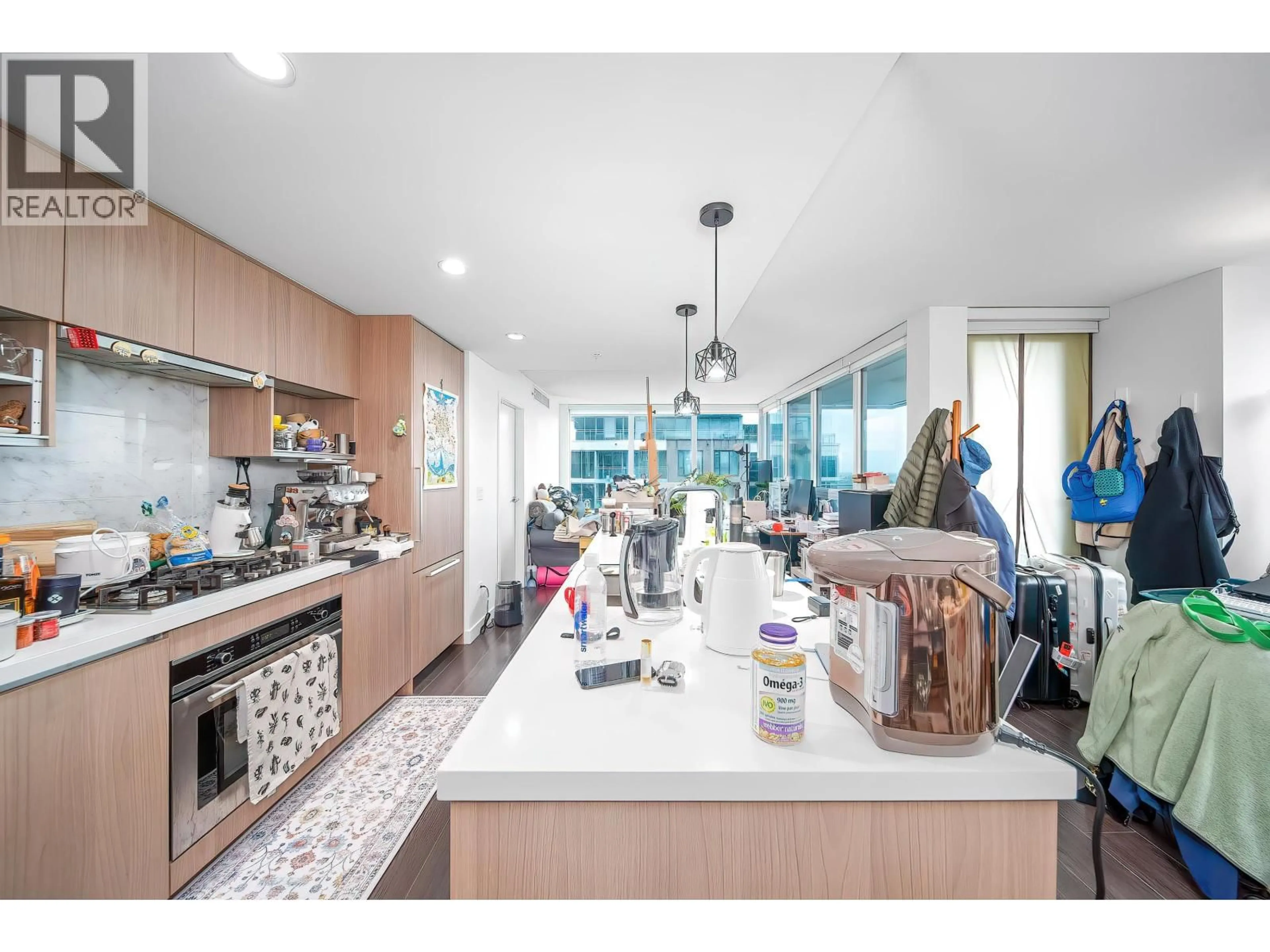 Open concept kitchen, ceramic/tile floor for 1608 - 3131 KETCHESON ROAD, Richmond British Columbia V6X0N4