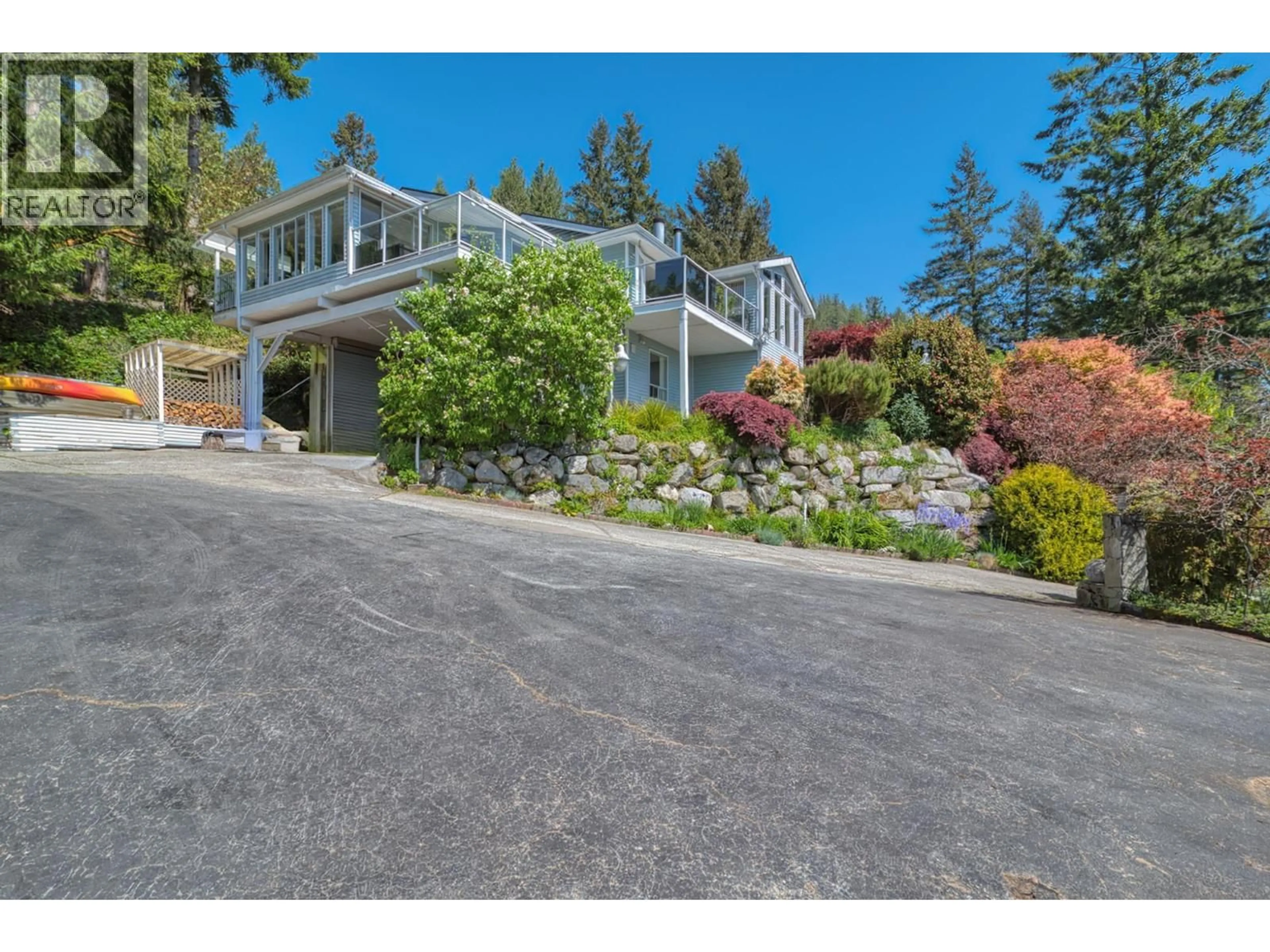 A pic from outside/outdoor area/front of a property/back of a property/a pic from drone, unknown for 4723 HOTEL LAKE ROAD, Pender Harbour British Columbia V0N1S1