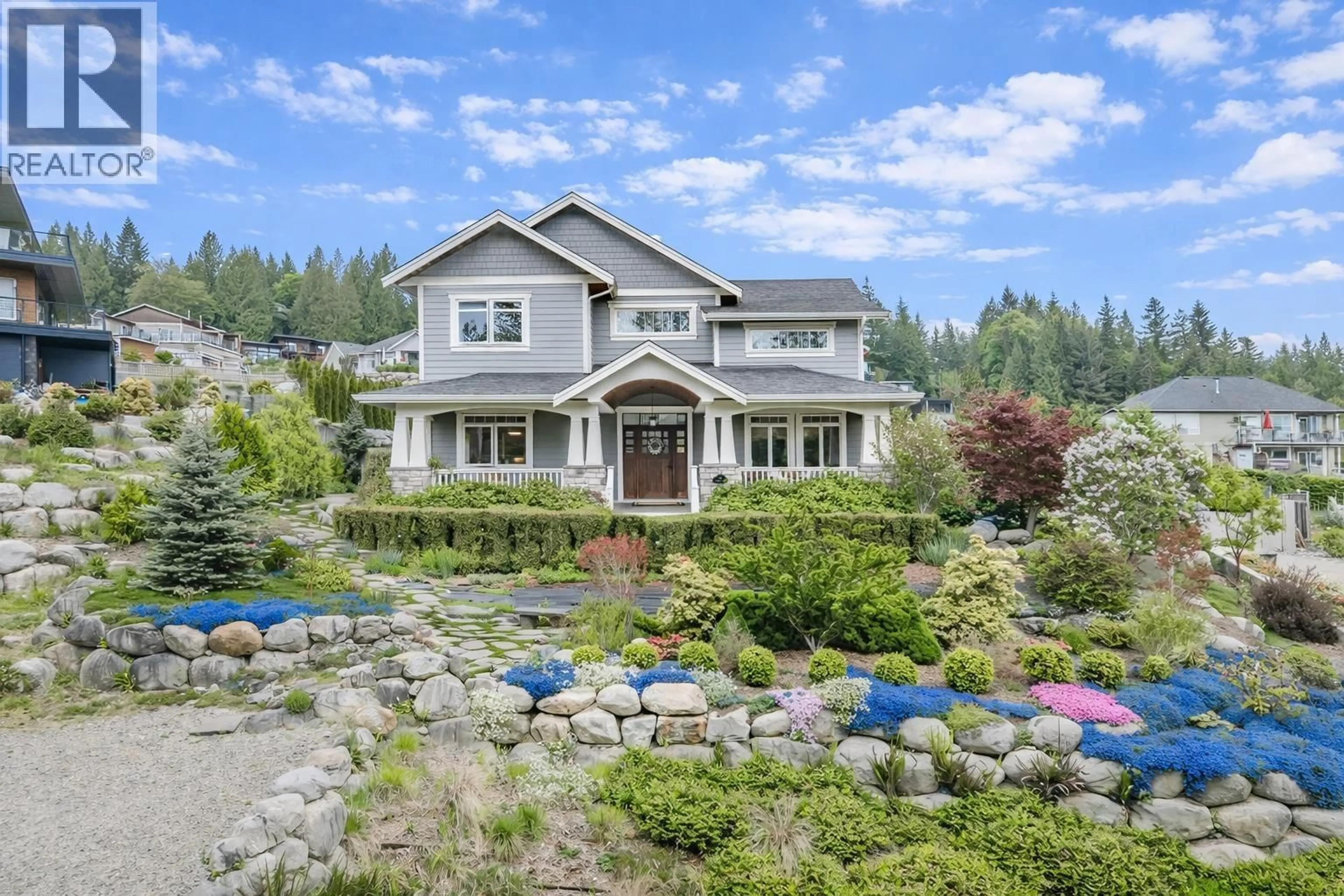 A pic from outside/outdoor area/front of a property/back of a property/a pic from drone, water/lake/river/ocean view for 791 COURTNEY ROAD, Gibsons British Columbia V0N1V1