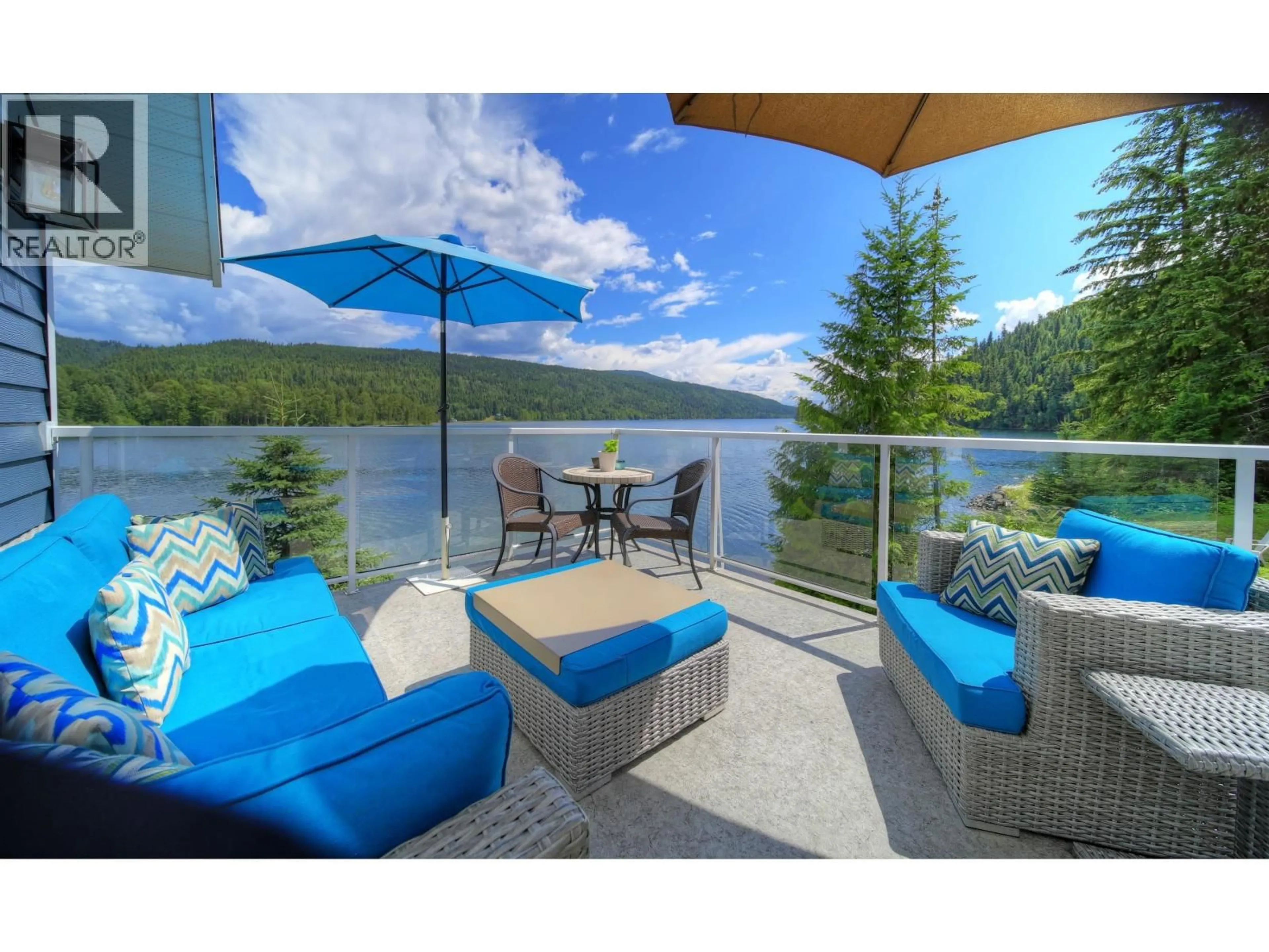 Patio, water/lake/river/ocean view for 5980 HORSEFLY-LIKELY FS ROAD, Likely British Columbia V0L1N0