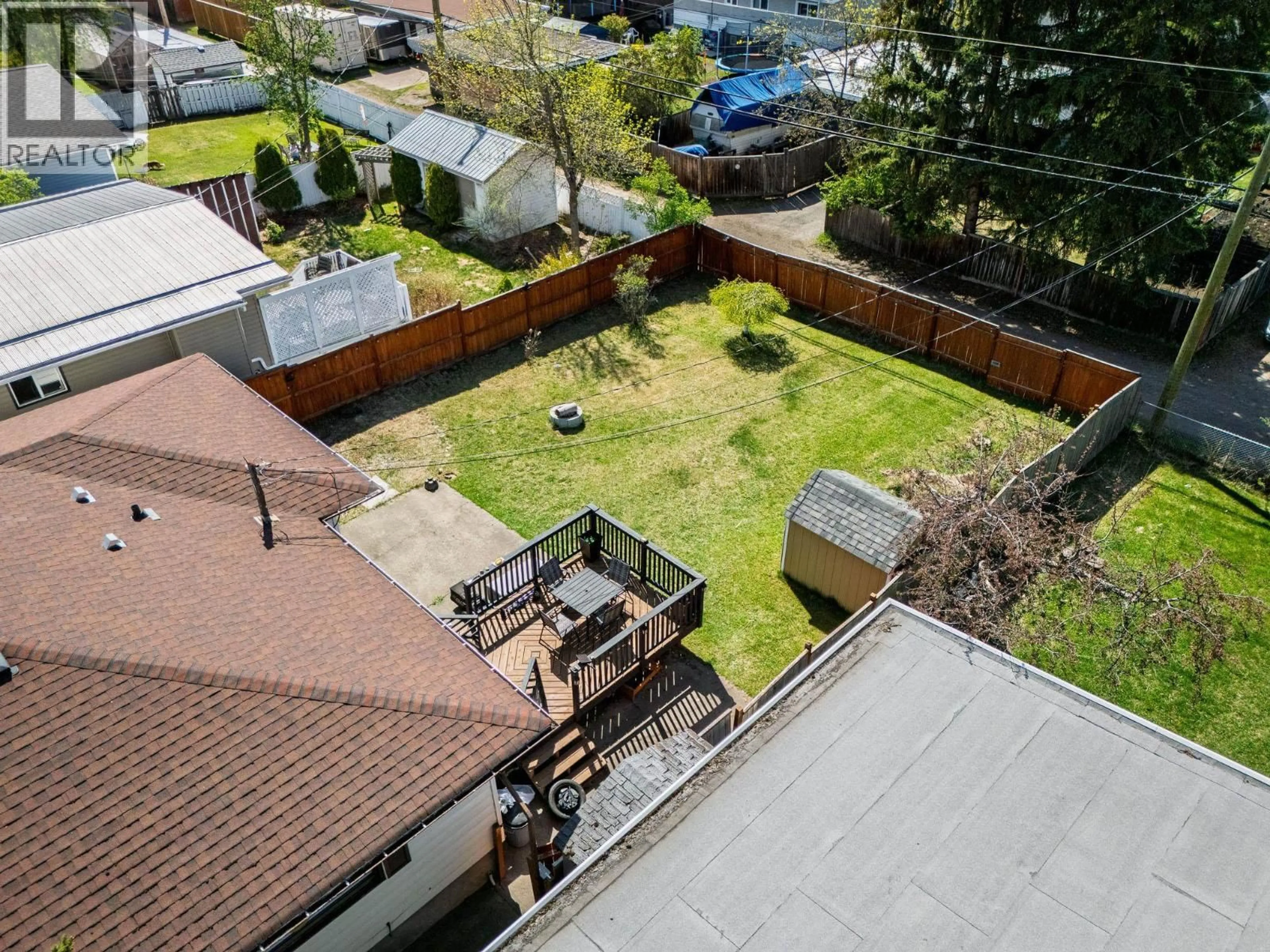 A pic from outside/outdoor area/front of a property/back of a property/a pic from drone, city buildings view from balcony for 243 NICHOLSON STREET, Prince George British Columbia V2M3L8