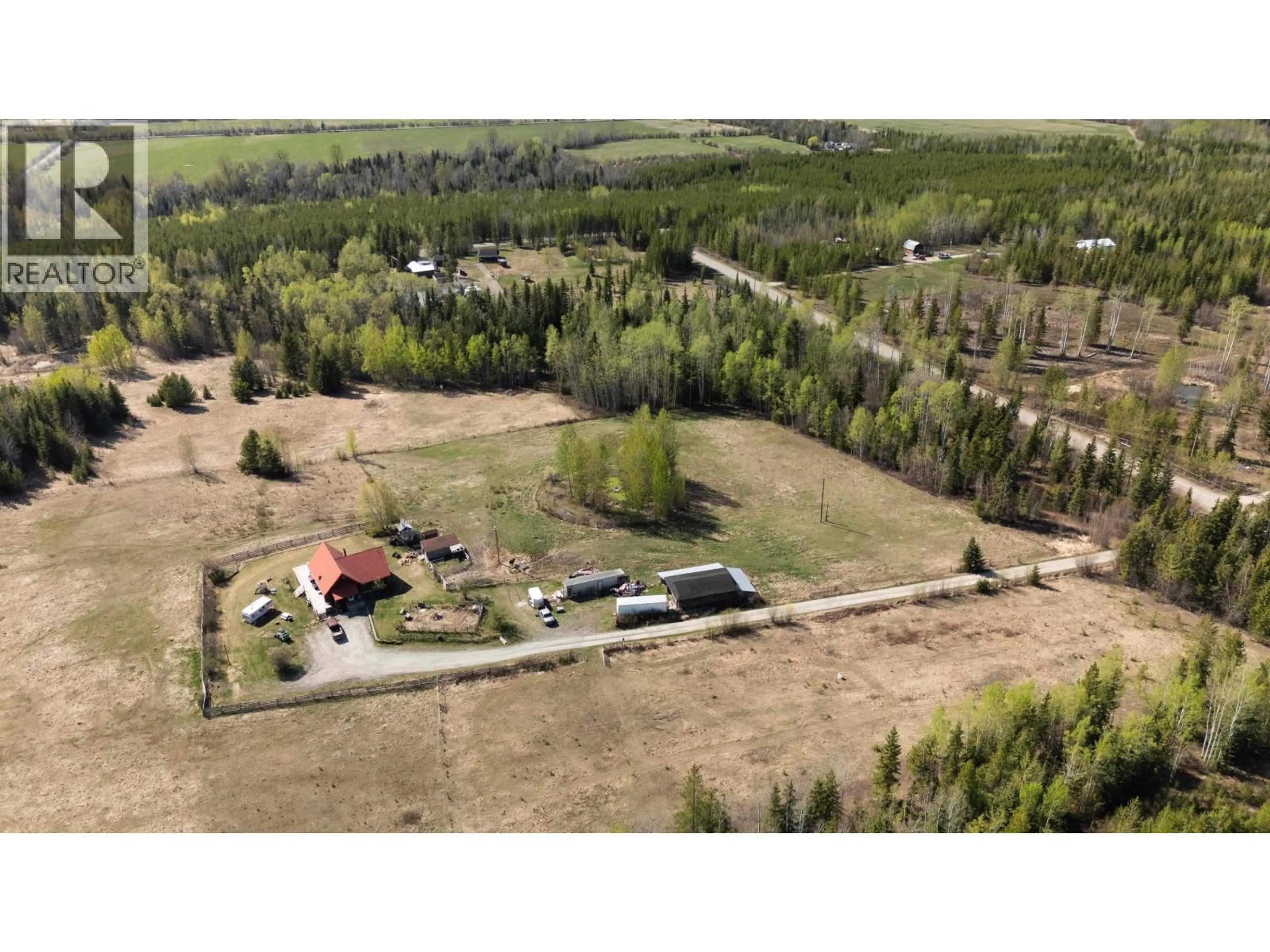 A pic from outside/outdoor area/front of a property/back of a property/a pic from drone, unknown for 10725 GROVE ROAD, Prince George British Columbia V2N5V8