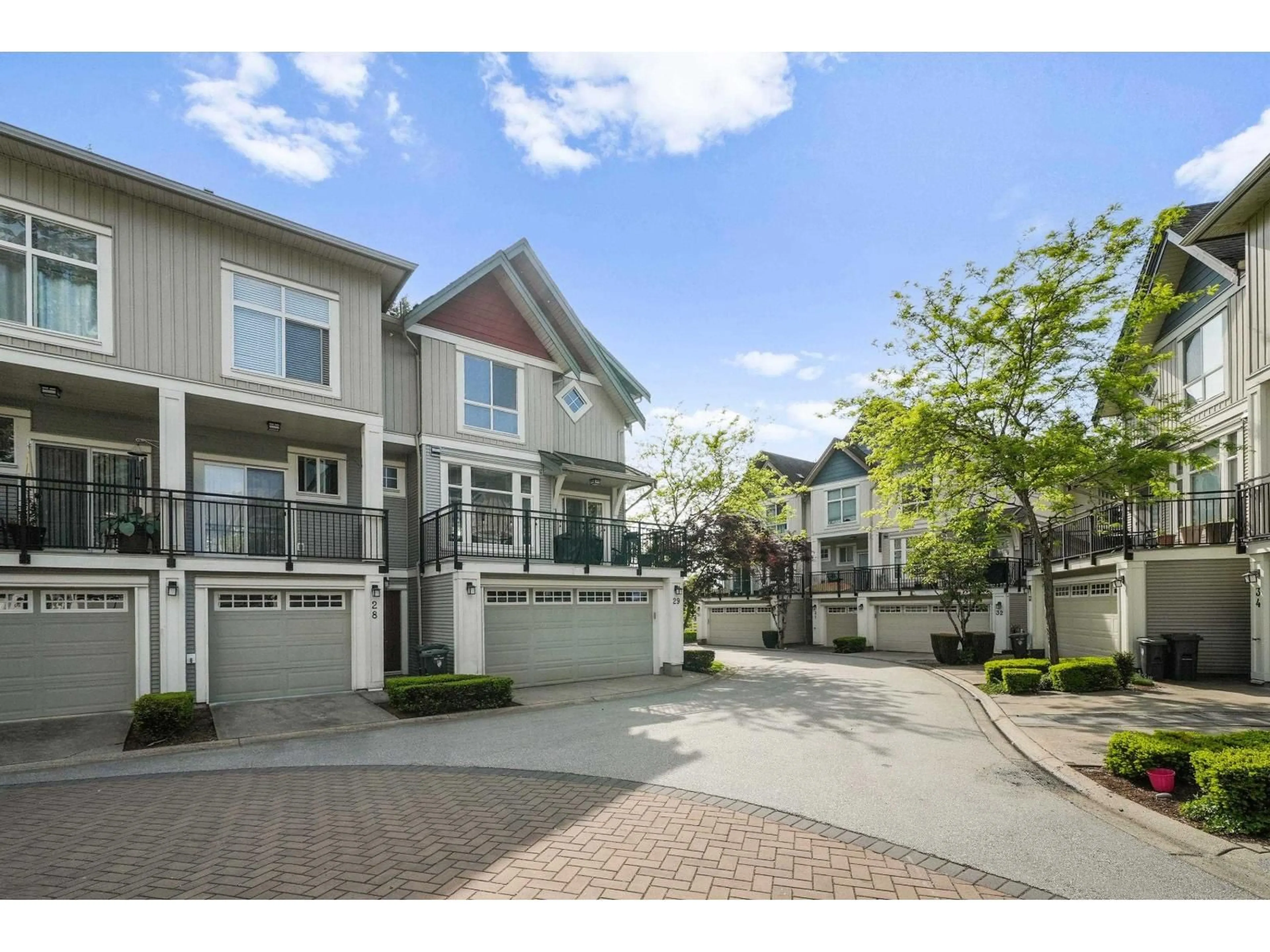A pic from outside/outdoor area/front of a property/back of a property/a pic from drone, street for 29 - 20120 68 AVENUE, Langley British Columbia V2Y3E9