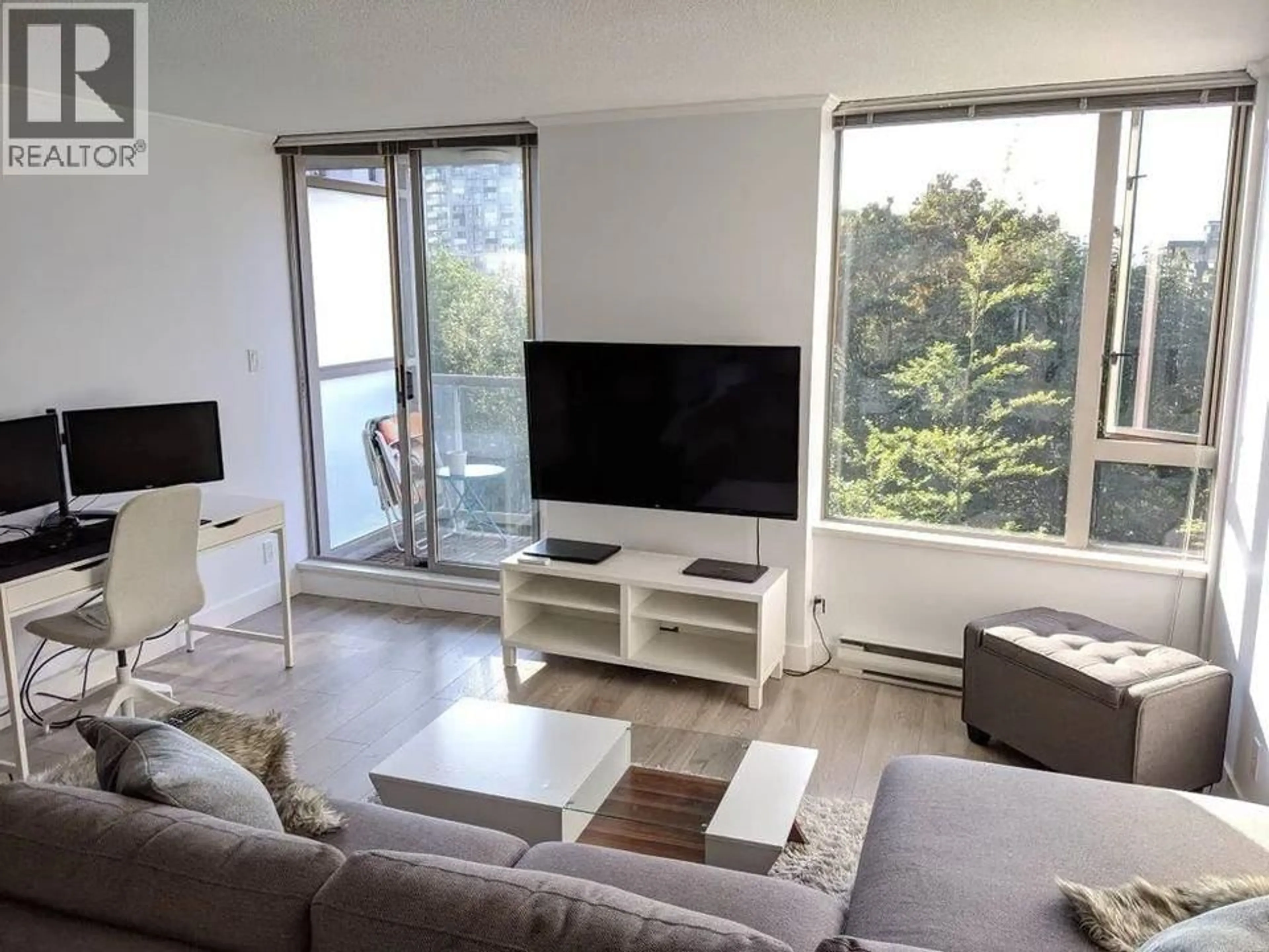 Living room with furniture, unknown for 601 - 1277 NELSON STREET, Vancouver British Columbia V6E4M8