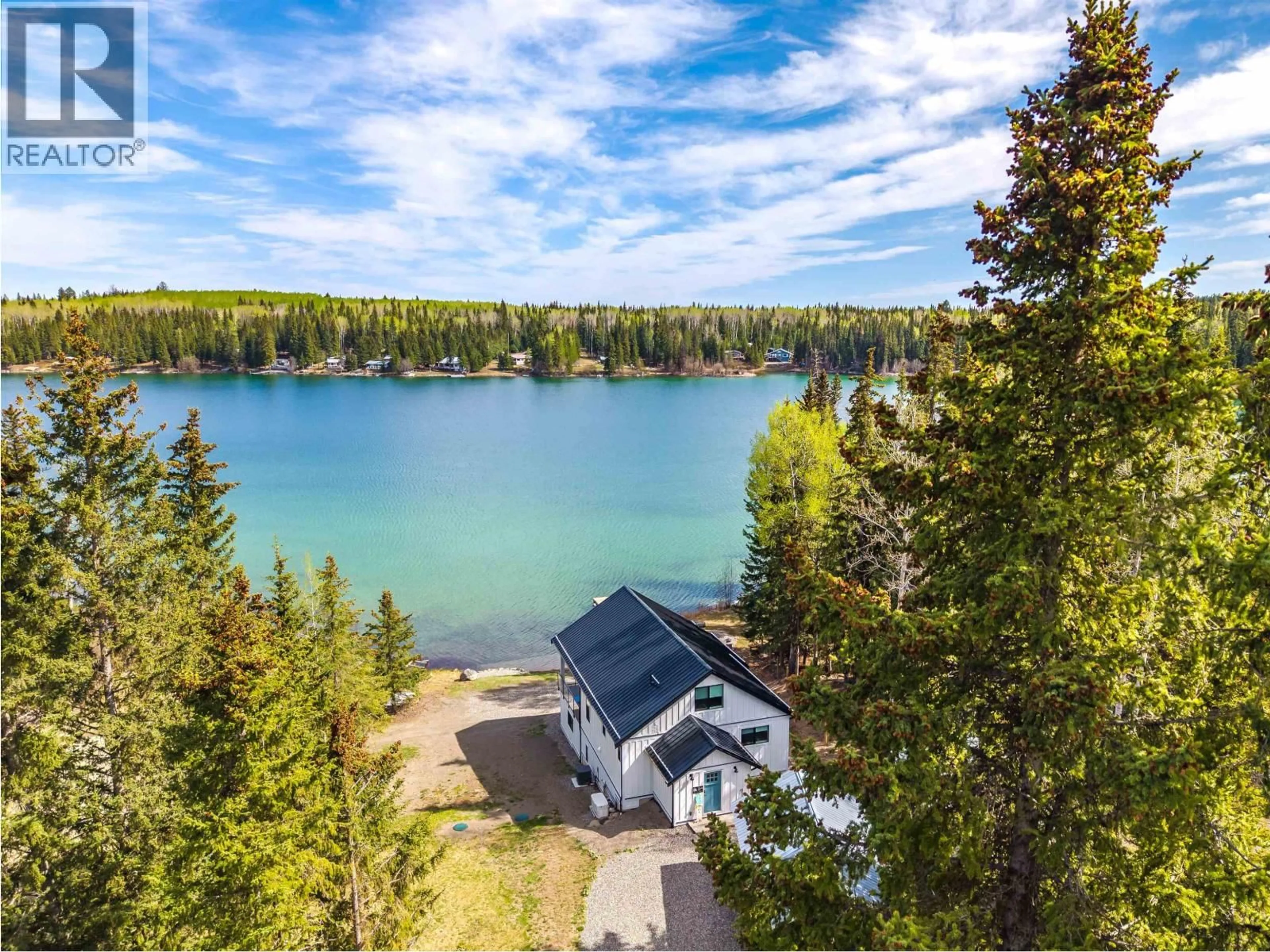 A pic from outside/outdoor area/front of a property/back of a property/a pic from drone, water/lake/river/ocean view for 7231 NATH ROAD, Sheridan Lake British Columbia V0K1X1