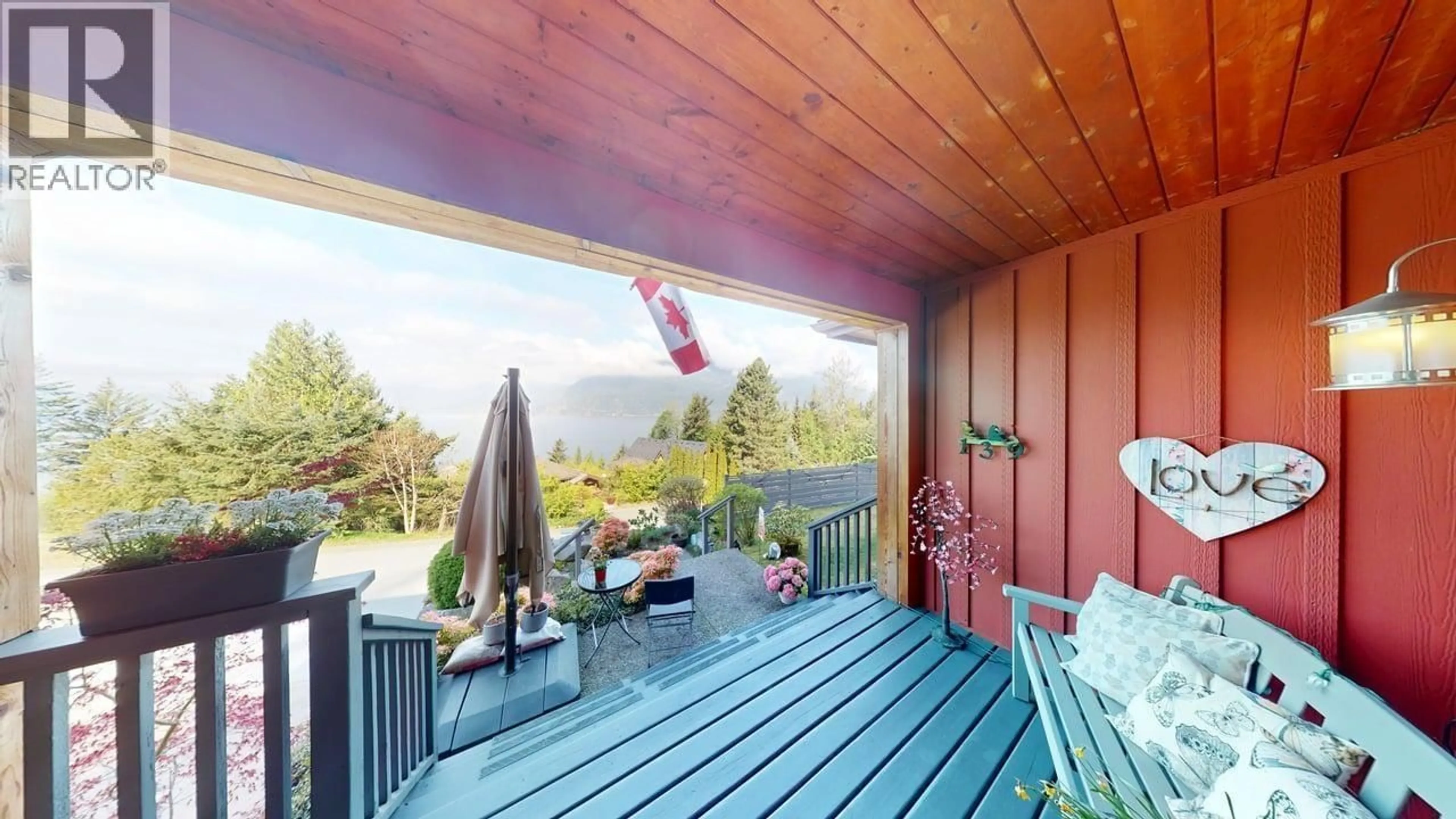 Patio, water/lake/river/ocean view for 139 FURRY CREEK DRIVE, Furry Creek British Columbia V0N3Z2