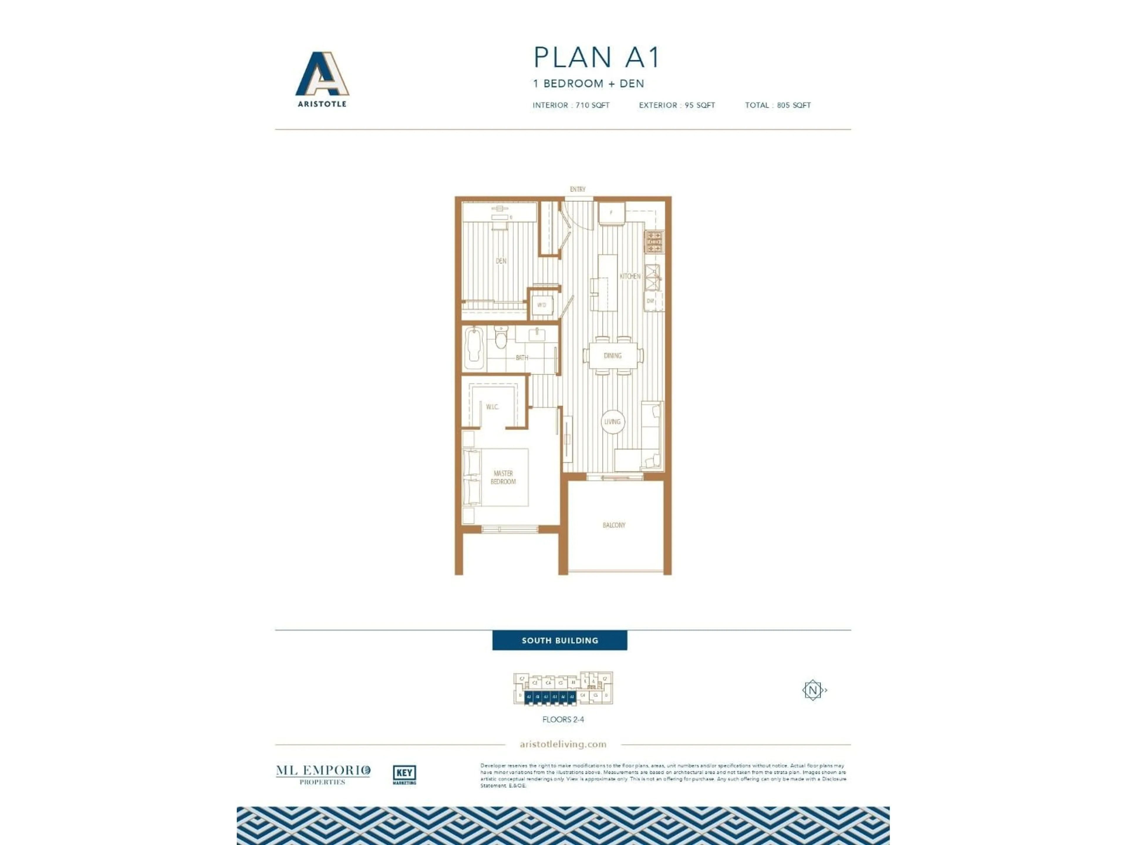Floor plan for A310 - 8447 202 STREET, Langley British Columbia V2Y4K2