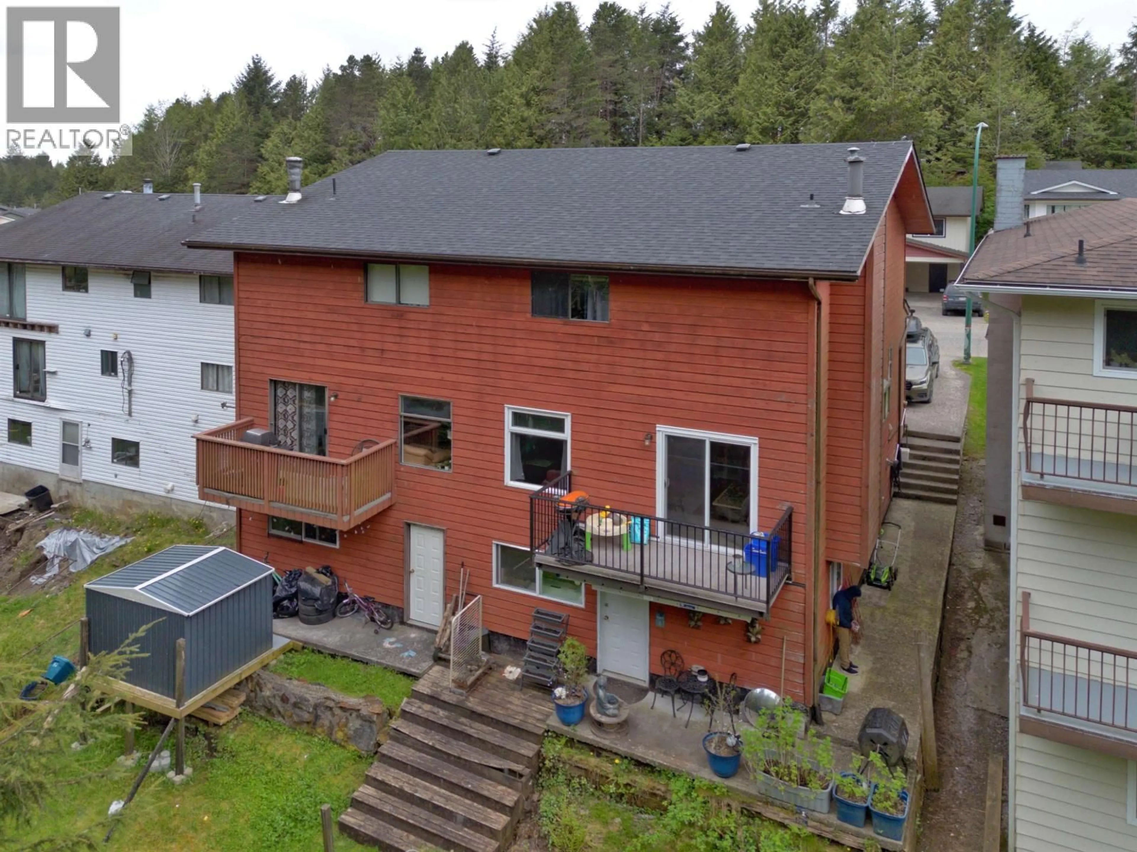 A pic from outside/outdoor area/front of a property/back of a property/a pic from drone, building for 1813 SLOAN AVENUE, Prince Rupert British Columbia V8J4B8