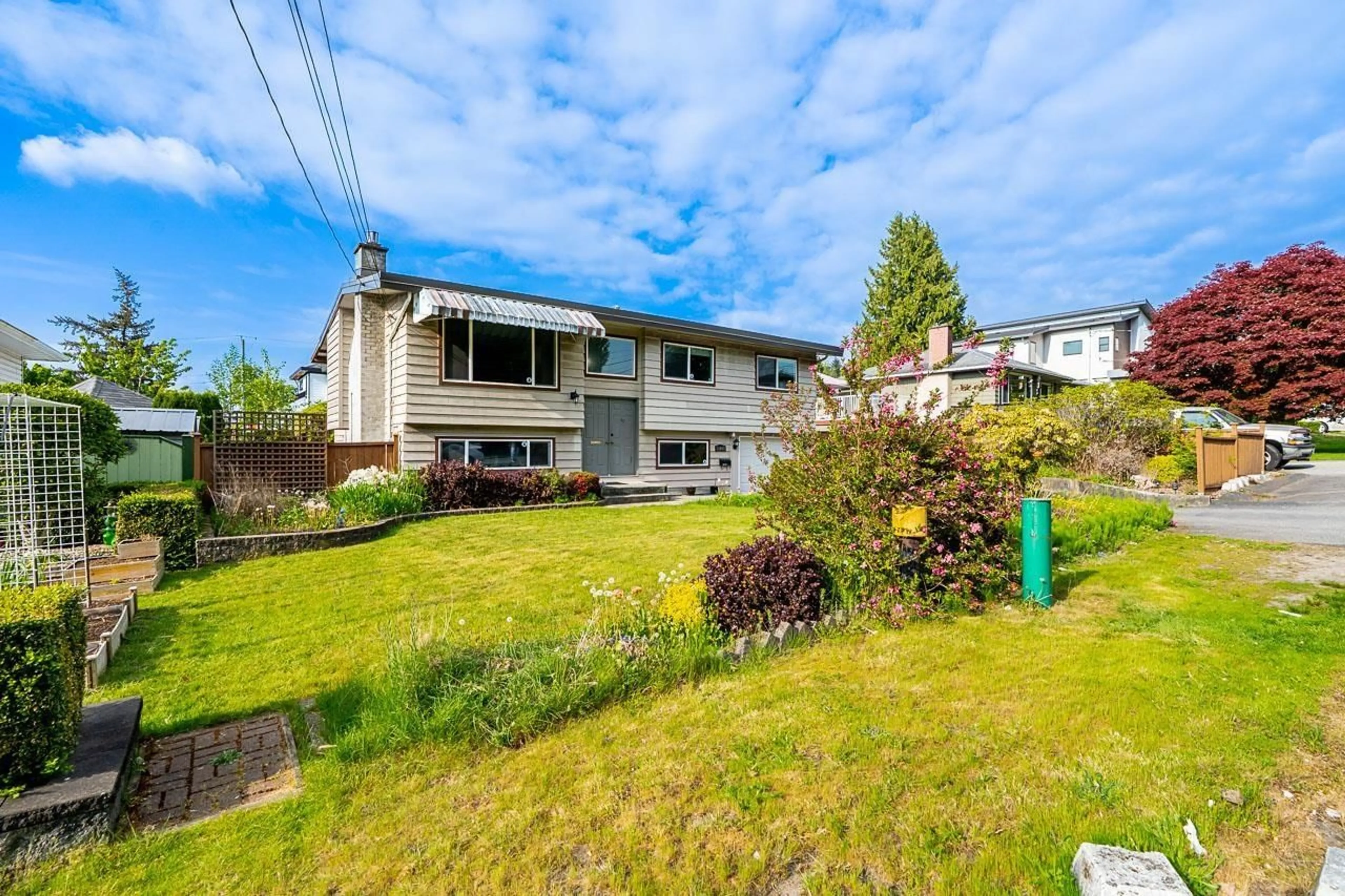 A pic from outside/outdoor area/front of a property/back of a property/a pic from drone, street for 11065 86 AVENUE, Delta British Columbia V4C2W4
