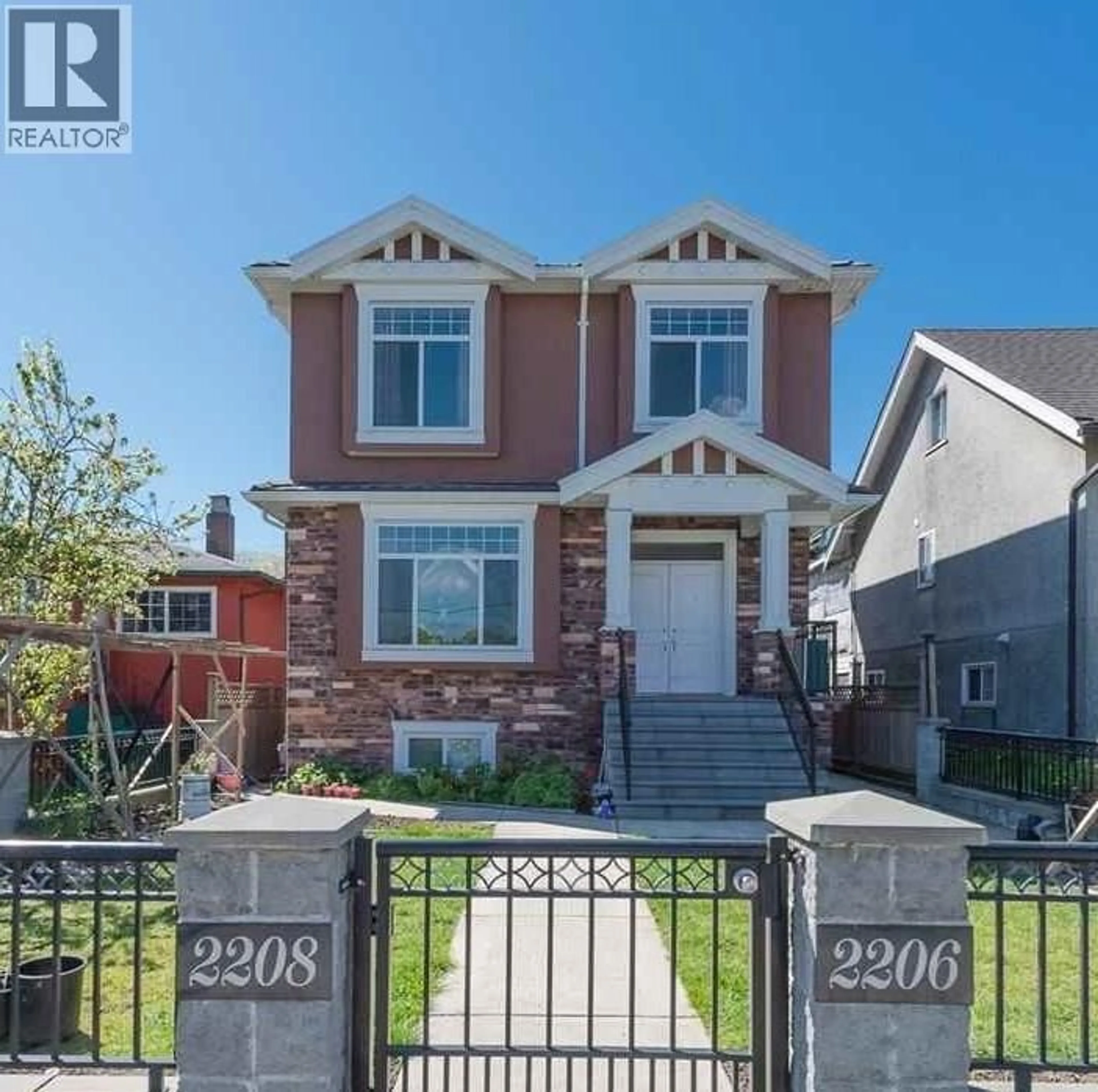 Home with brick exterior material, street for 2208 41ST AVENUE, Vancouver British Columbia V5P1L6