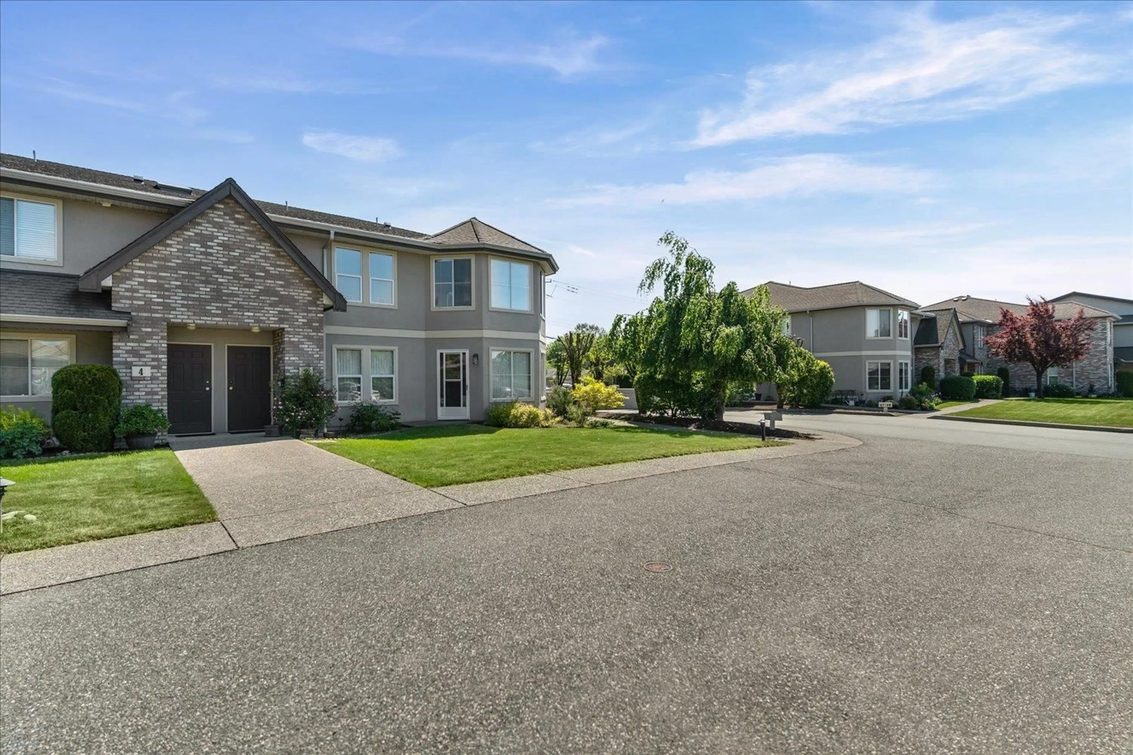A pic from outside/outdoor area/front of a property/back of a property/a pic from drone, street for 1 - 8533 BROADWAY ROAD, Chilliwack British Columbia V2P5V4