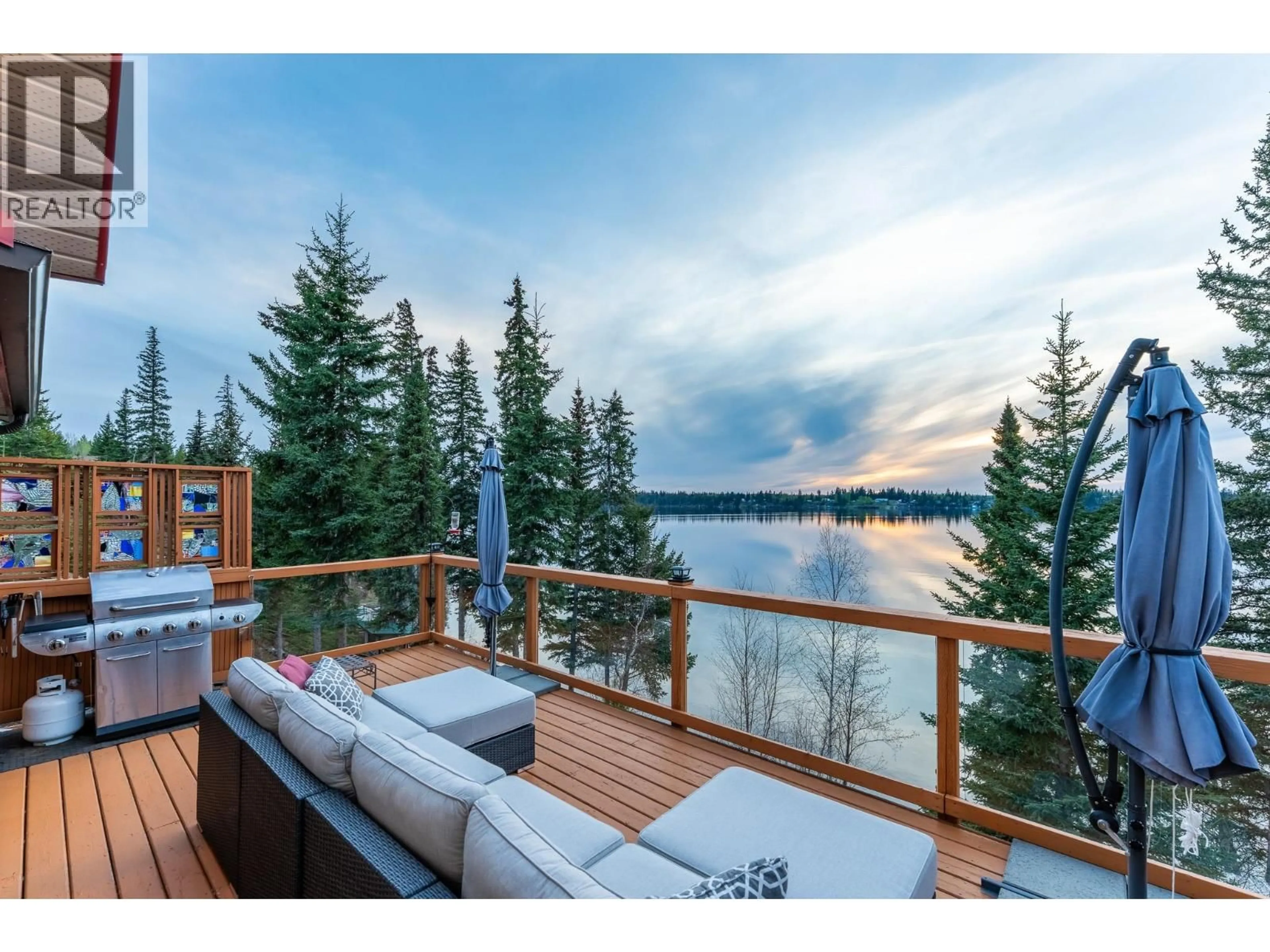Patio, water/lake/river/ocean view for 56954 SOMERSET DRIVE, Cluculz Lake British Columbia V0J3A3