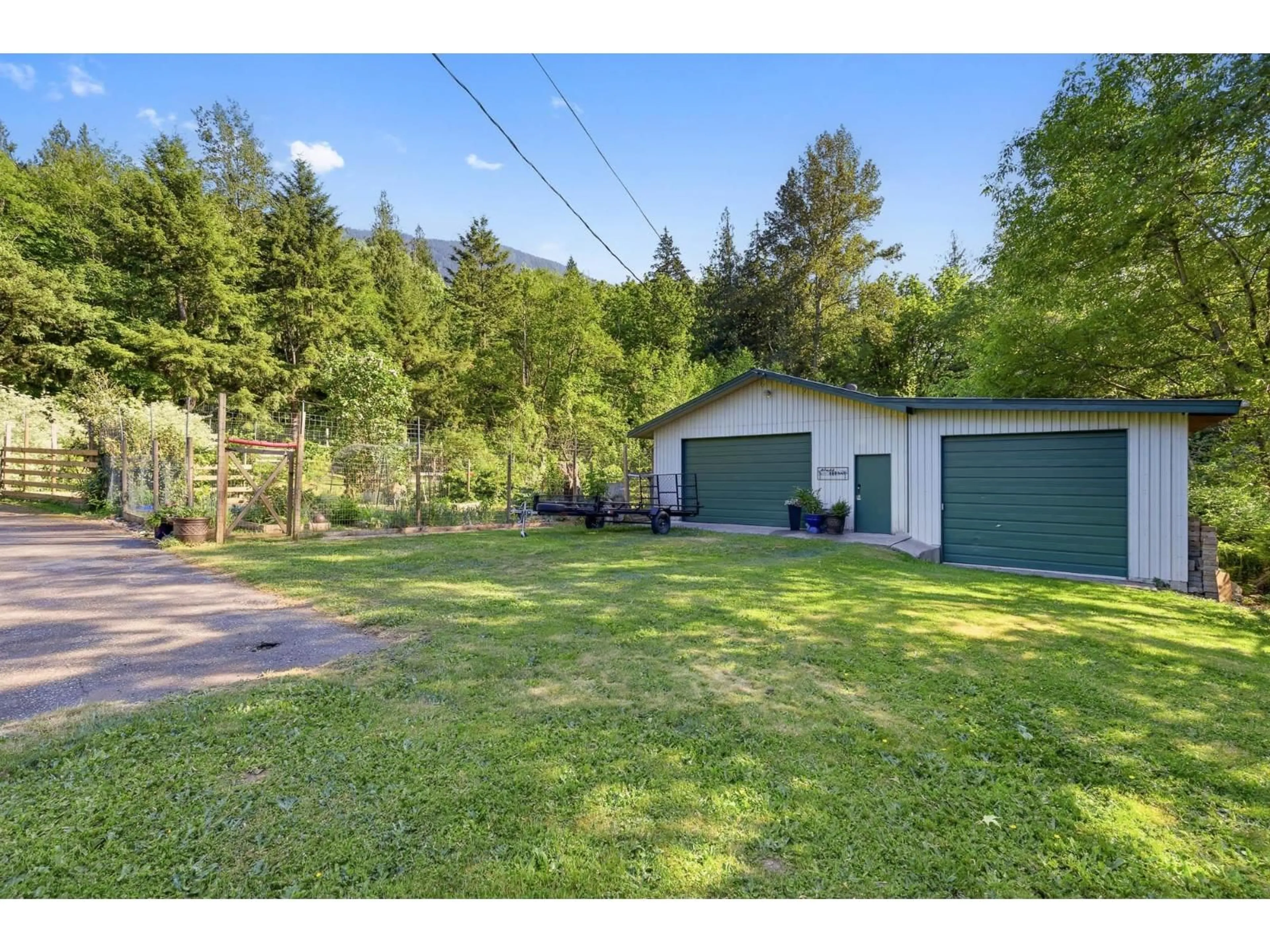 A pic from outside/outdoor area/front of a property/back of a property/a pic from drone, forest/trees view for 42299 HIGHLAND DRIVE, Yarrow British Columbia V2R5H2