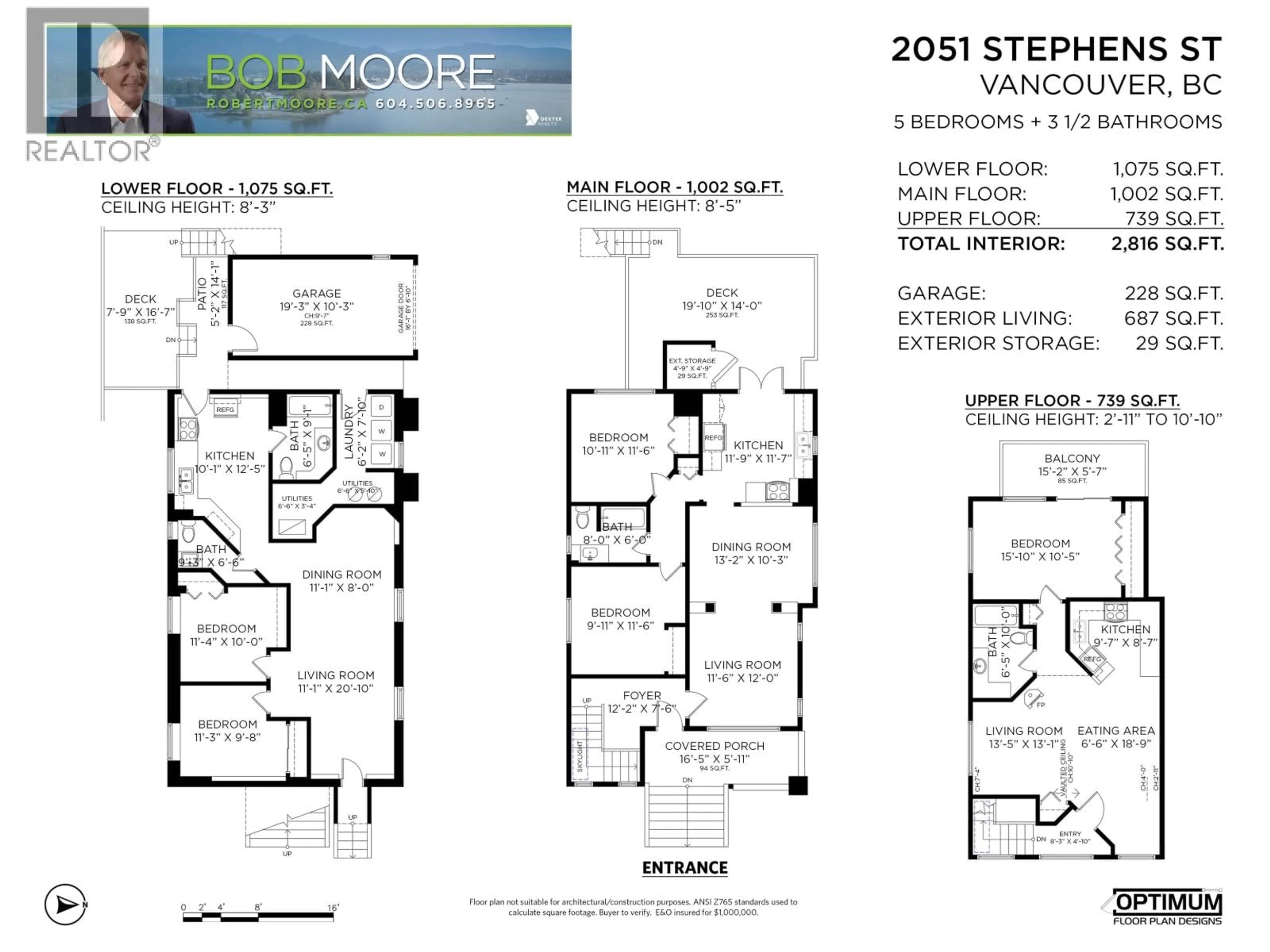 Floor plan for 2051 STEPHENS STREET, Vancouver British Columbia V6K3W2