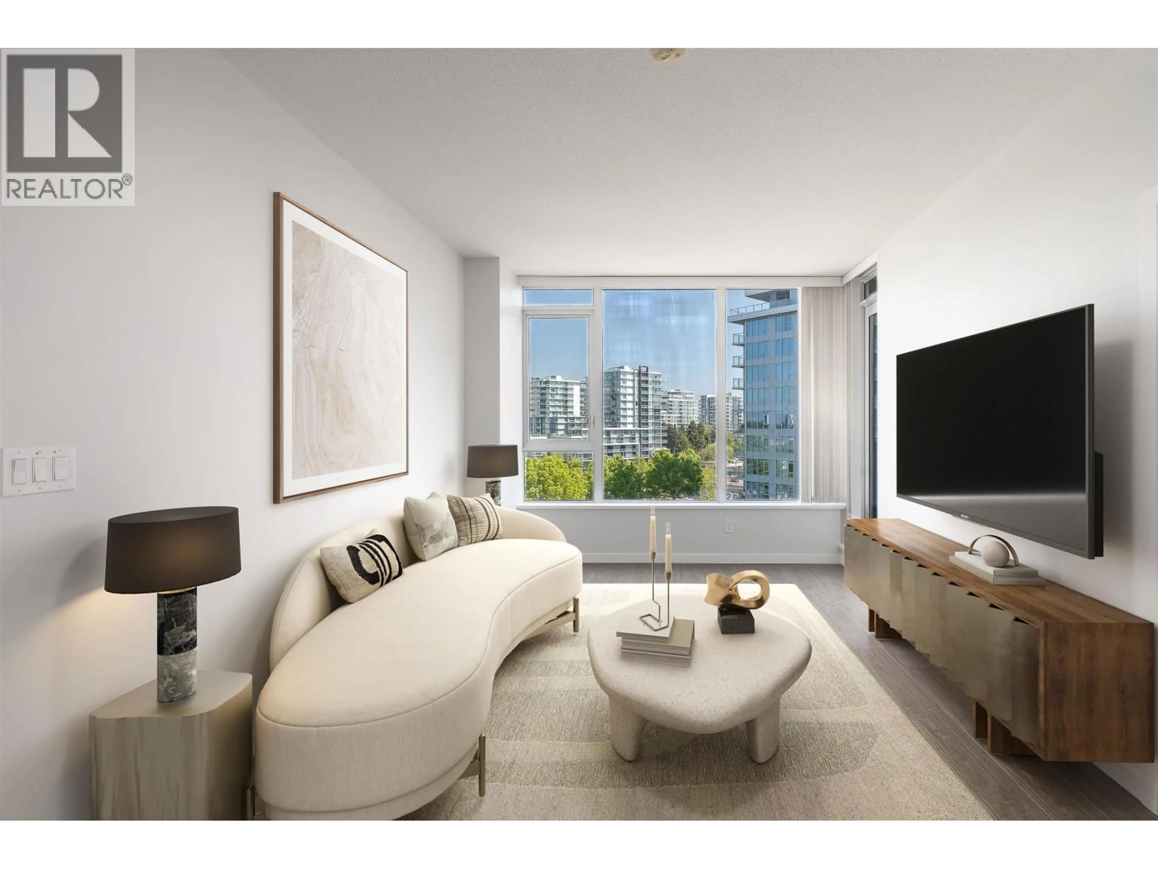 Living room with furniture, unknown for 910 - 3331 BROWN ROAD, Richmond British Columbia V6X0P5