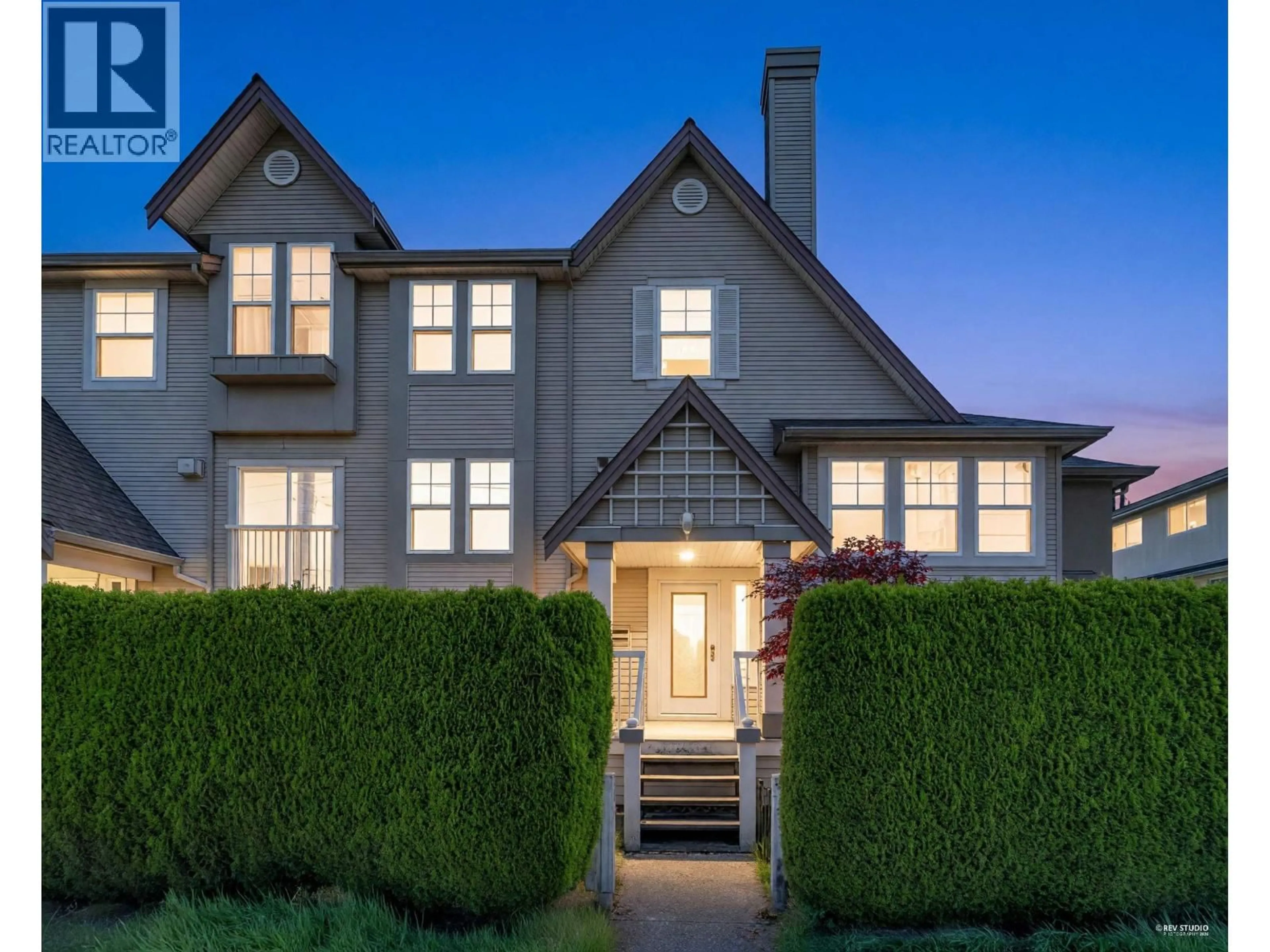 Home with brick exterior material, street for 5 - 7360 GILBERT ROAD, Richmond British Columbia V7C3W2