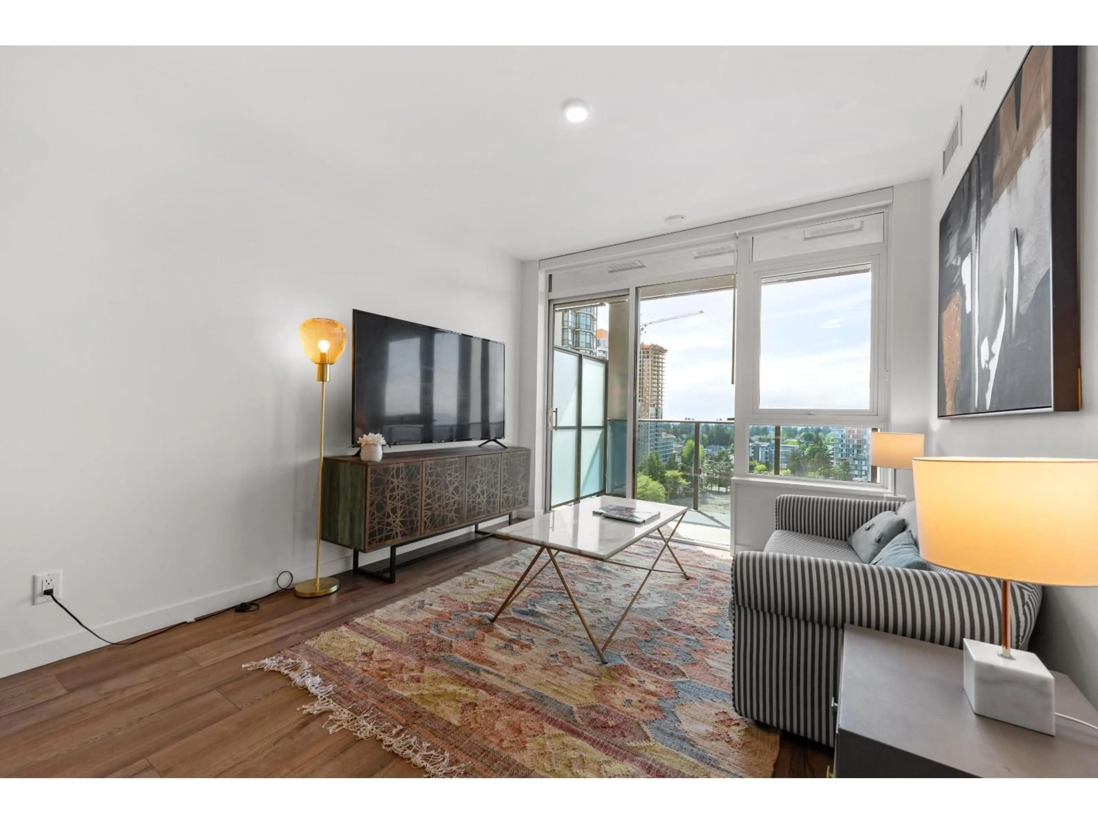 Living room with furniture, unknown for 1712 - 10448 UNIVERSITY DRIVE, Surrey British Columbia V3T0S7