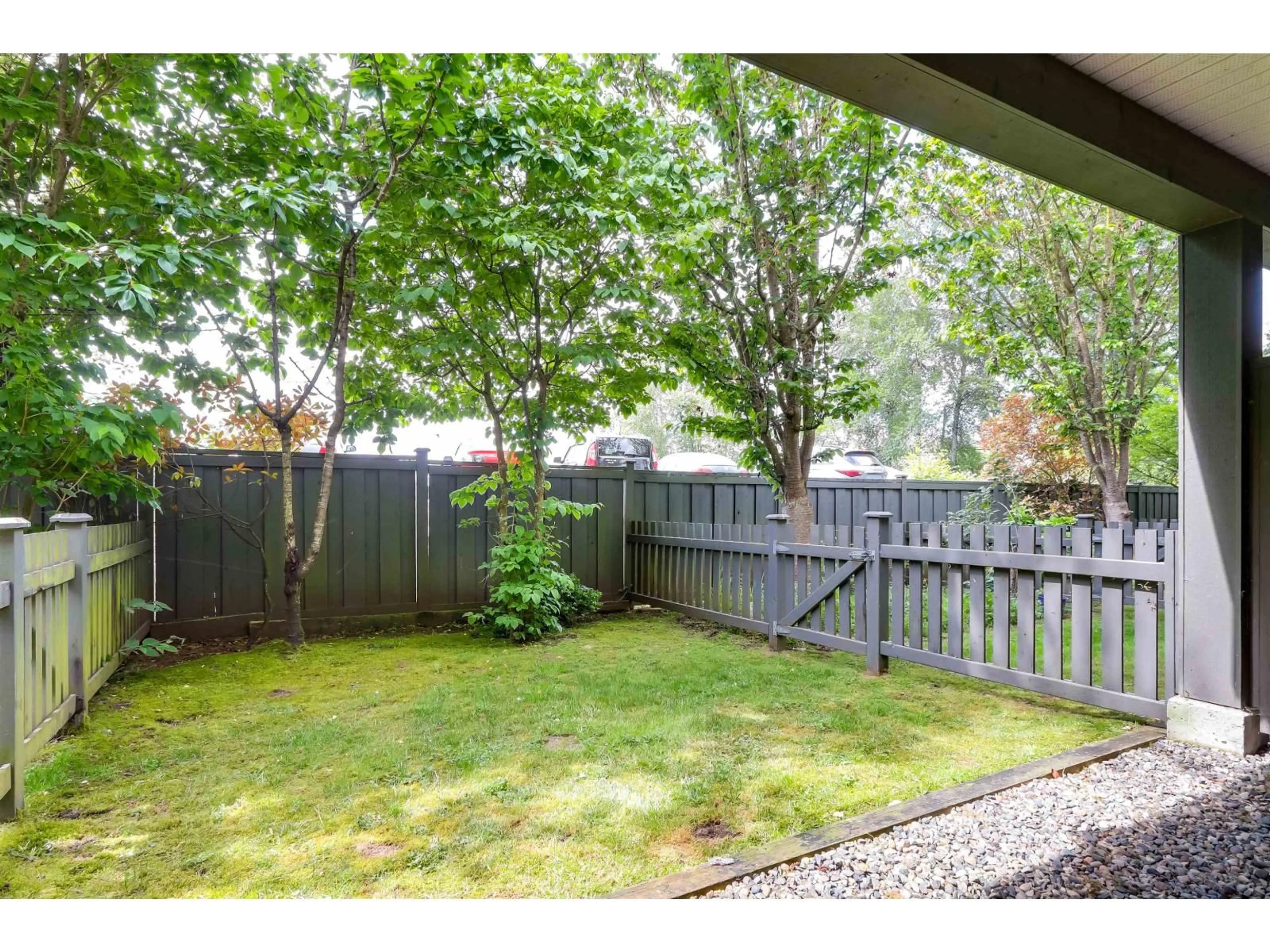 Patio, forest/trees view for 59 - 8355 164 STREET, Surrey British Columbia V4N1E3