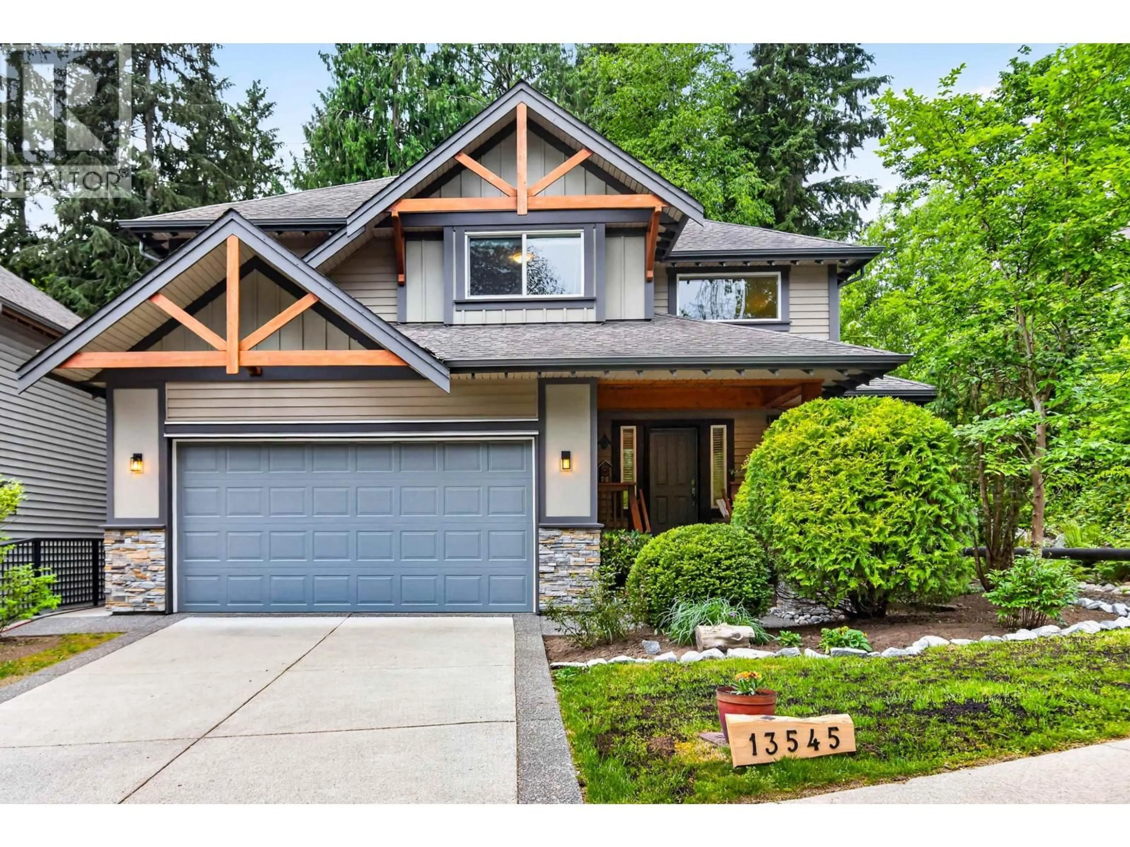 Home with vinyl exterior material, street for 13545 229 LOOP, Maple Ridge British Columbia V4R0E5