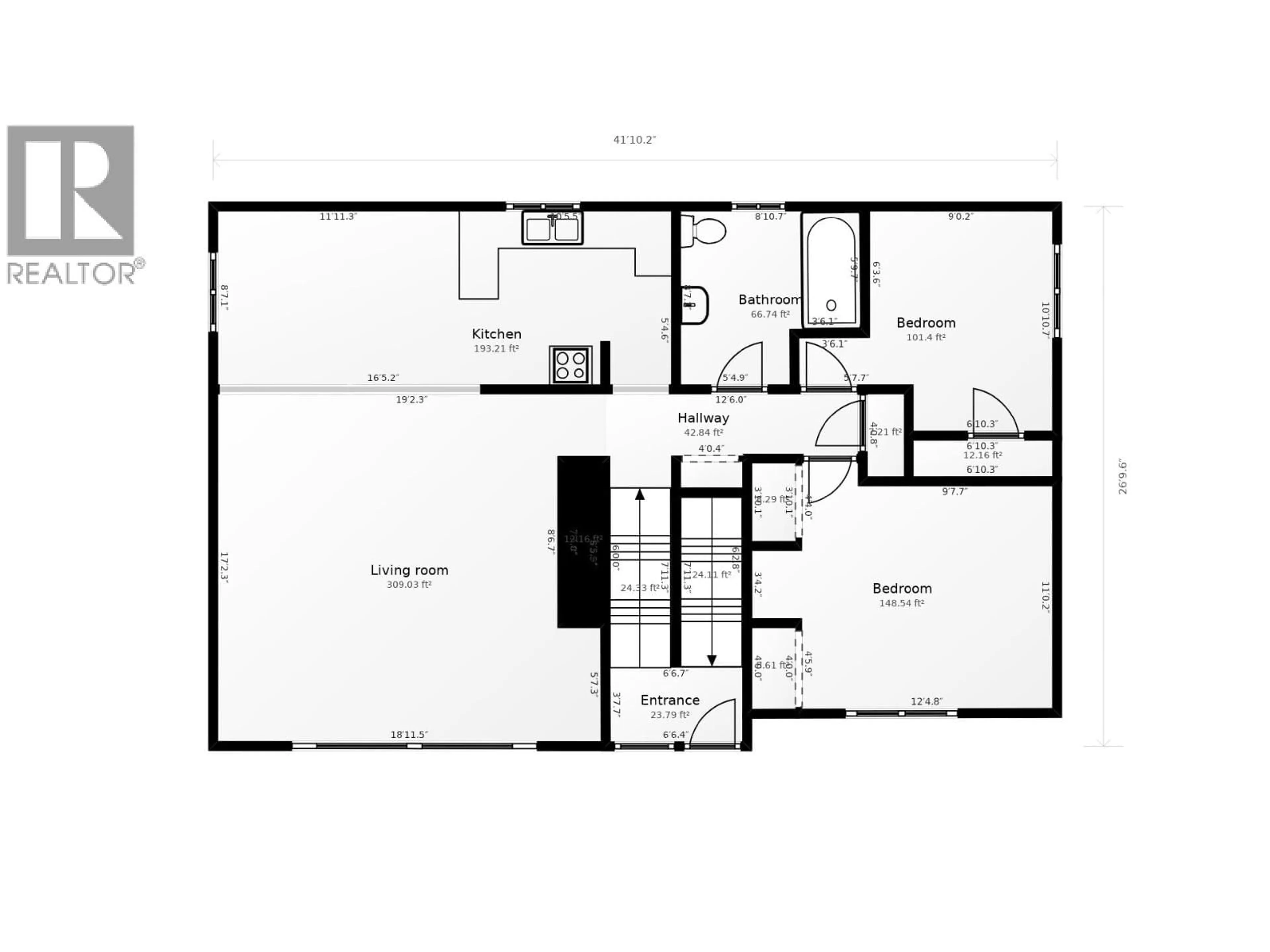 Floor plan for 12895 271 ROAD, Charlie Lake British Columbia V0C1H0
