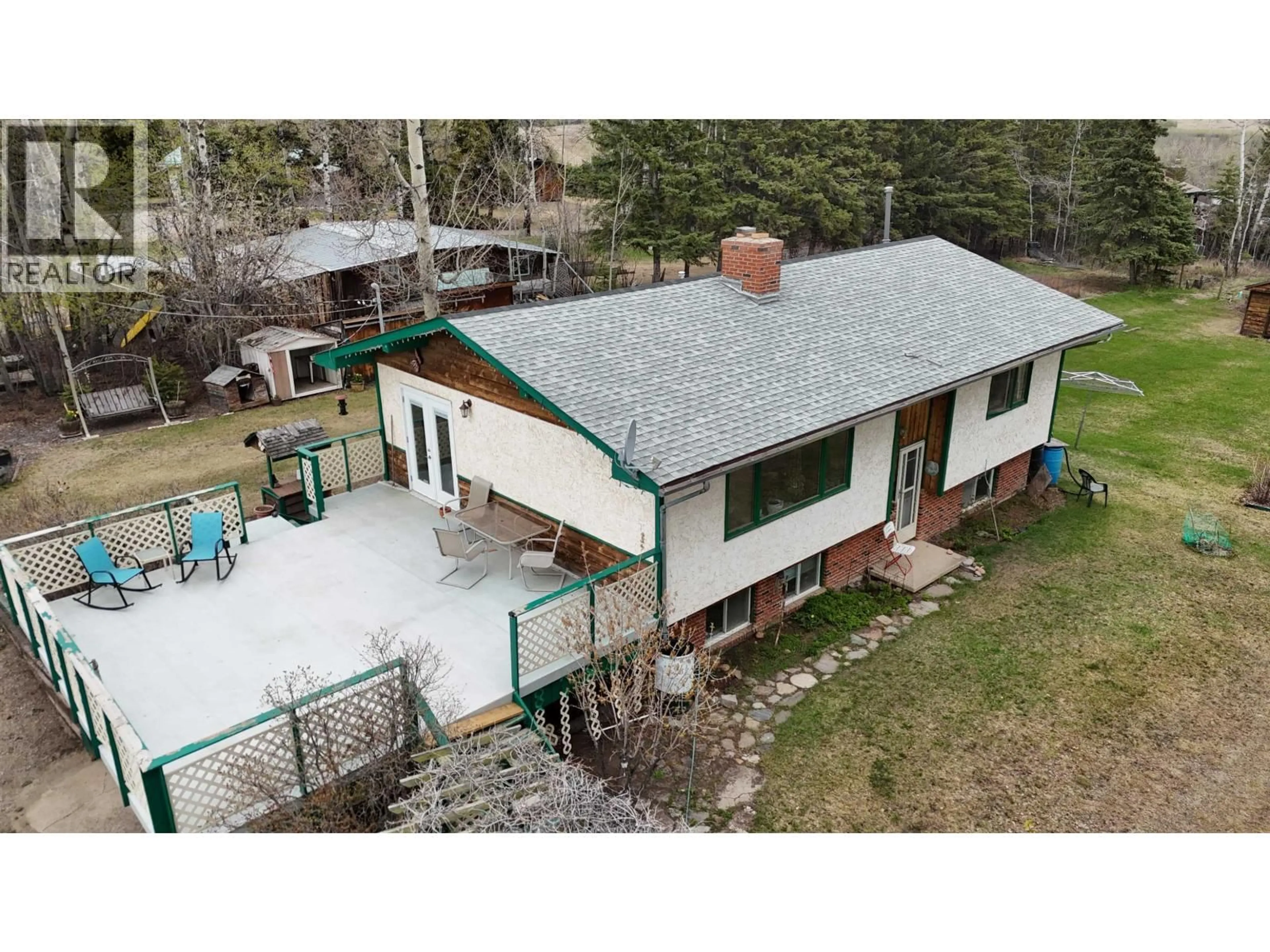 A pic from outside/outdoor area/front of a property/back of a property/a pic from drone, unknown for 12895 271 ROAD, Charlie Lake British Columbia V0C1H0