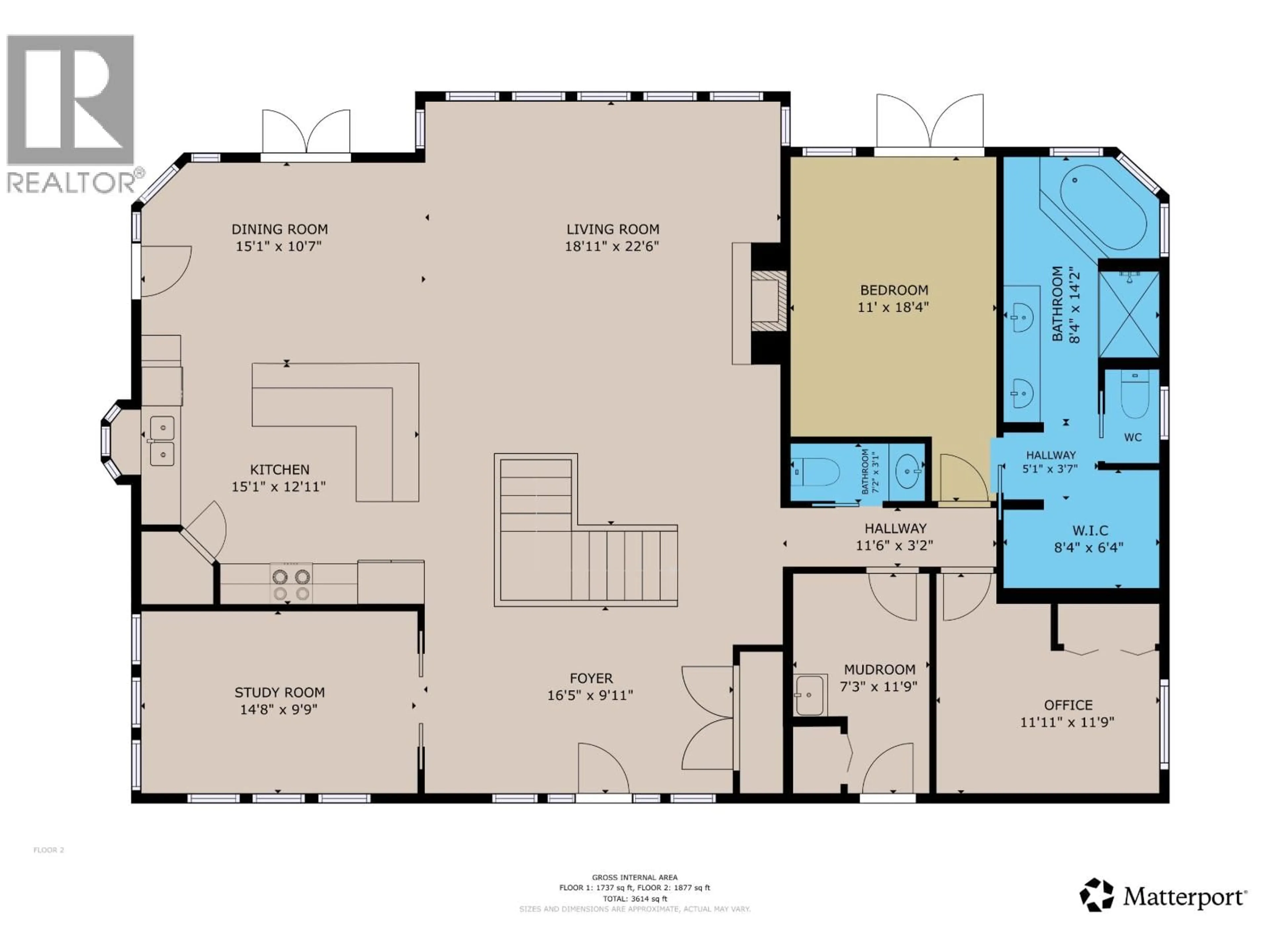Floor plan for 13474 SUNNYSIDE DRIVE, Charlie Lake British Columbia V0C1H0